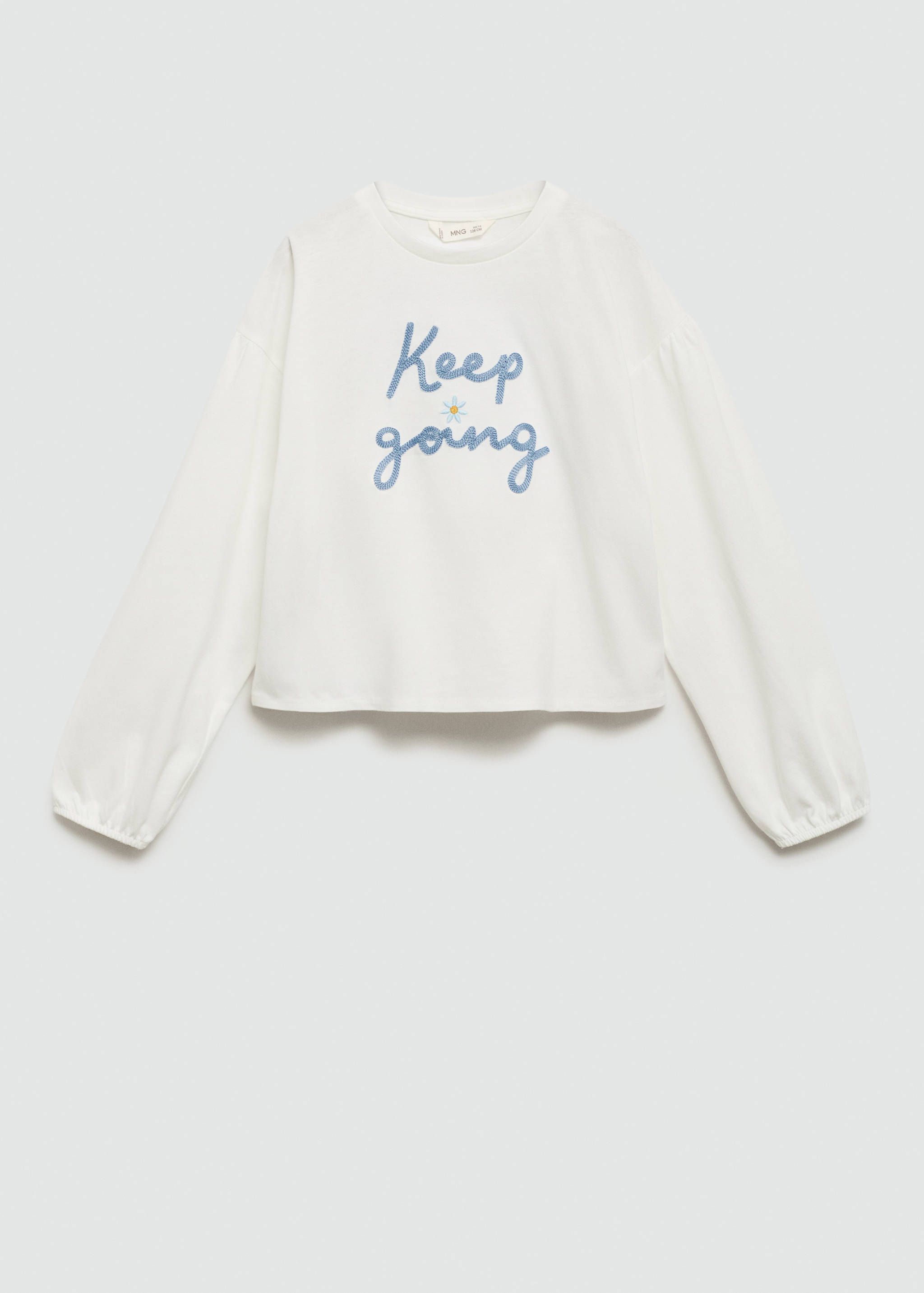 Embroidered detail T-shirt - Article without model