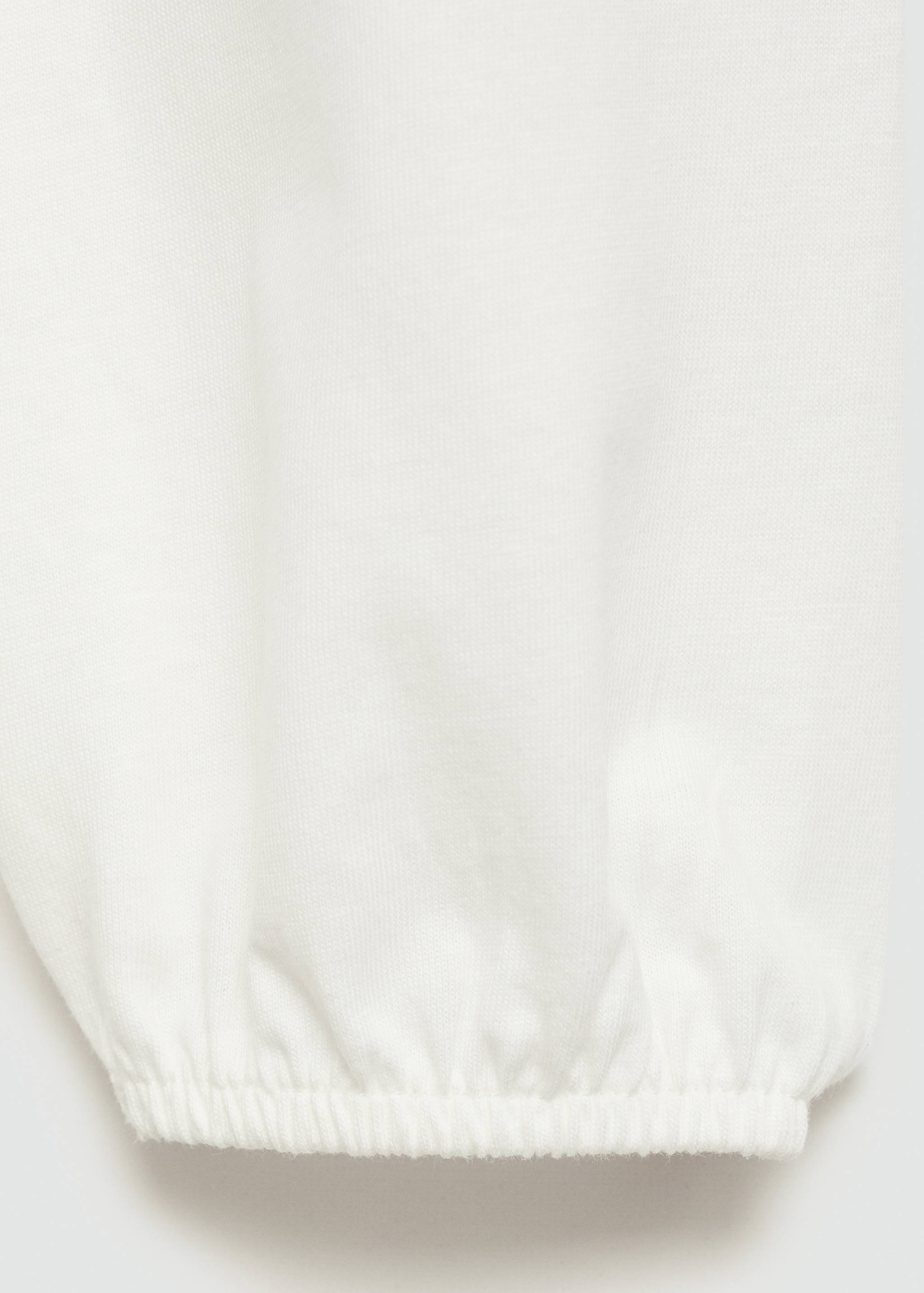 Embroidered detail T-shirt - Details of the article 0