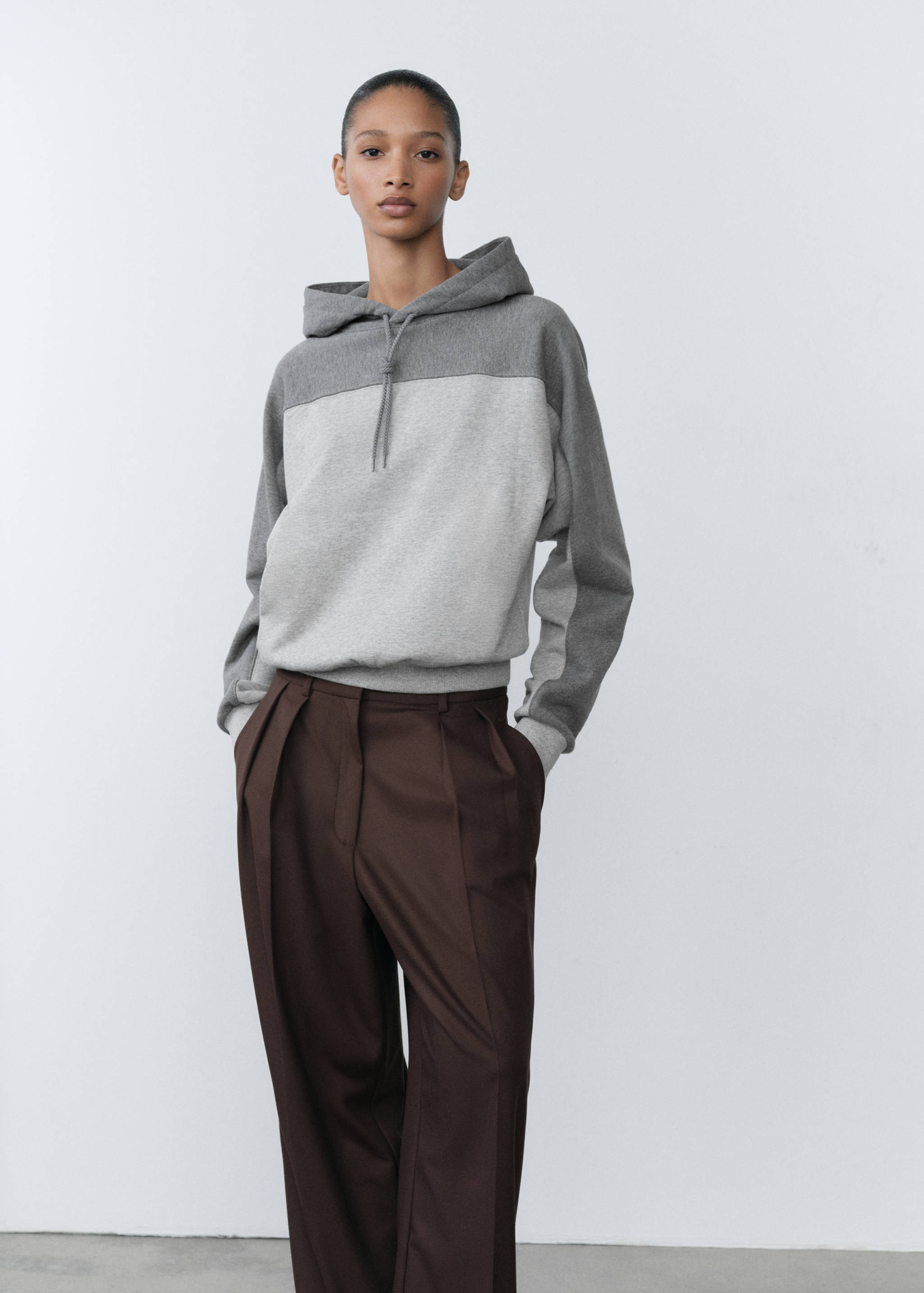 Hoodie cotton sweatshirt - Medium plane