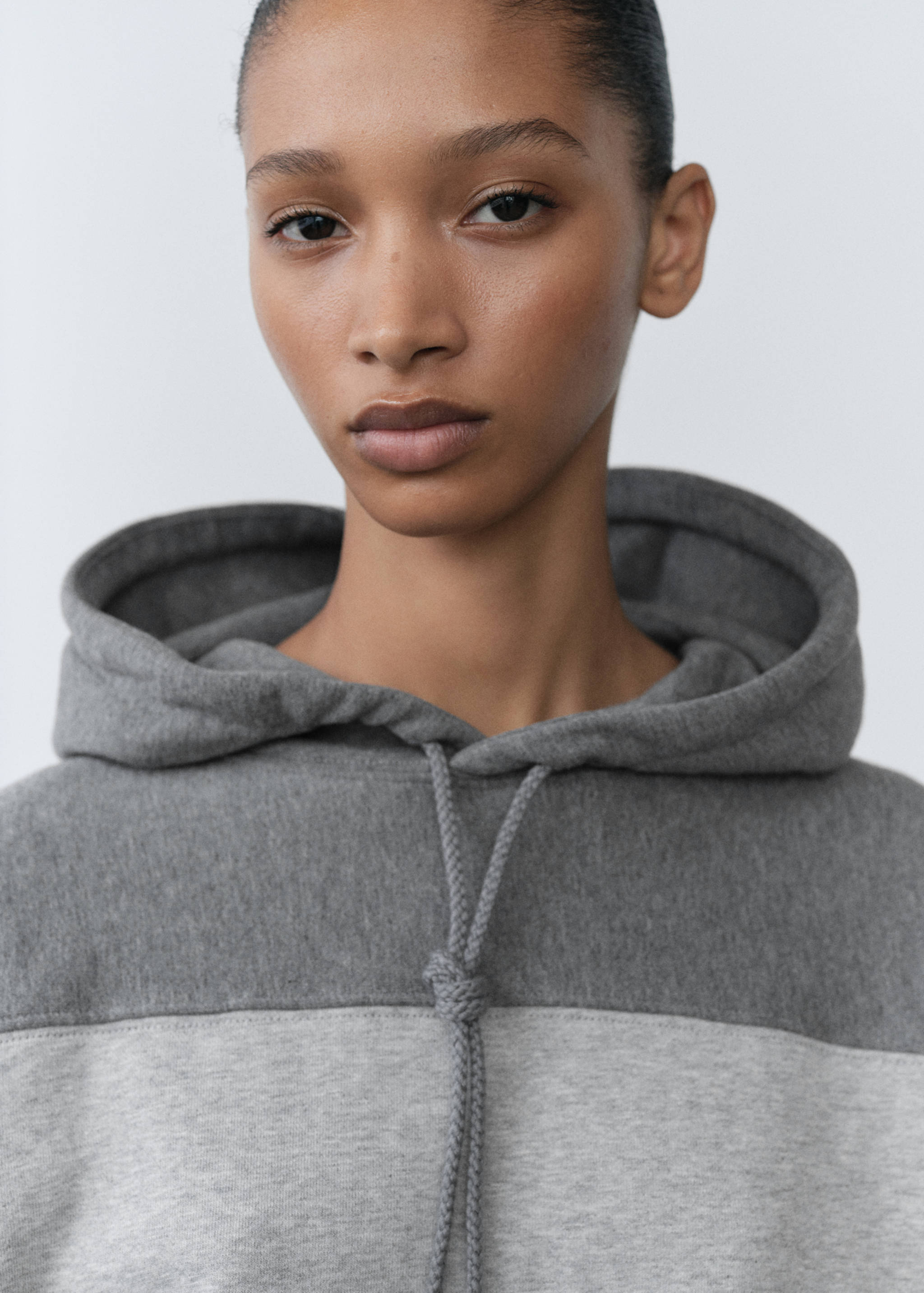Hoodie cotton sweatshirt - Details of the article 1