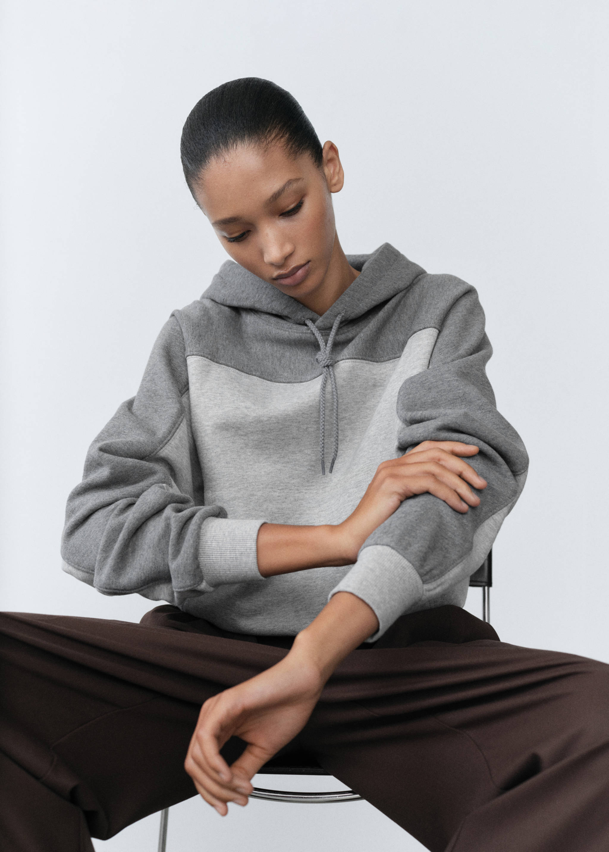 Hoodie cotton sweatshirt - Details of the article 2