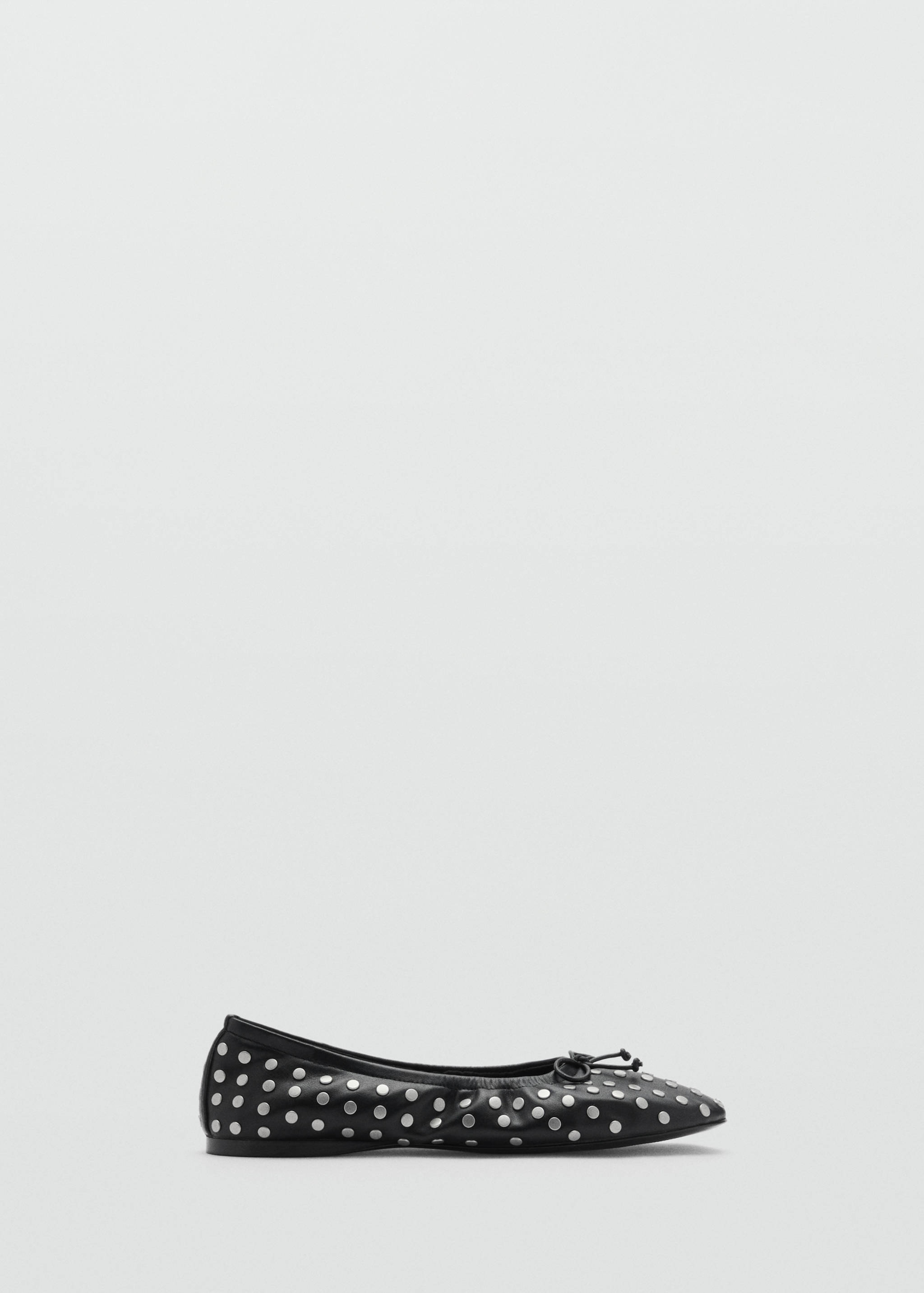 Ballerina shoes with studded bow - Article without model