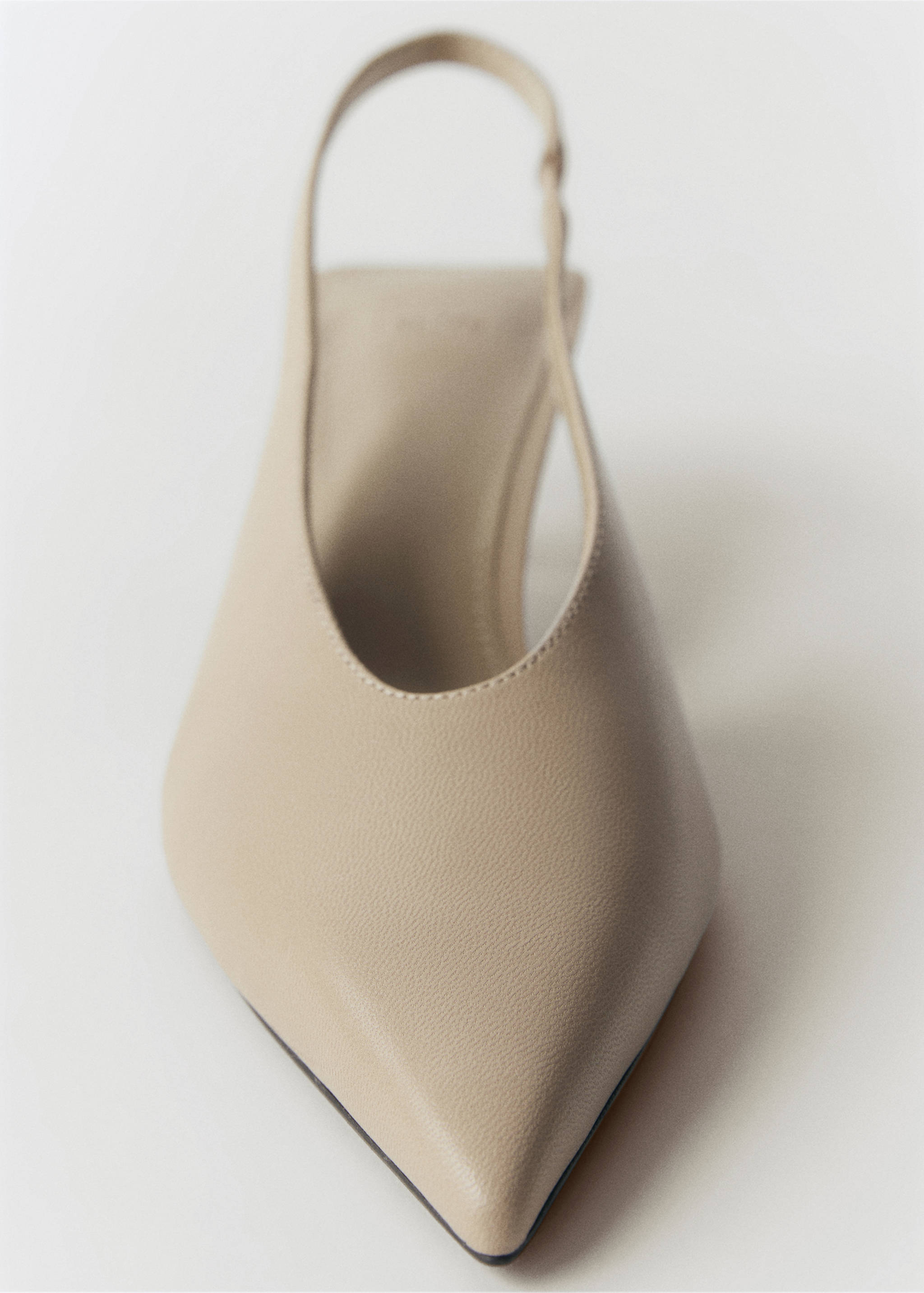 Kitten-heel leather shoes - Details of the article 1