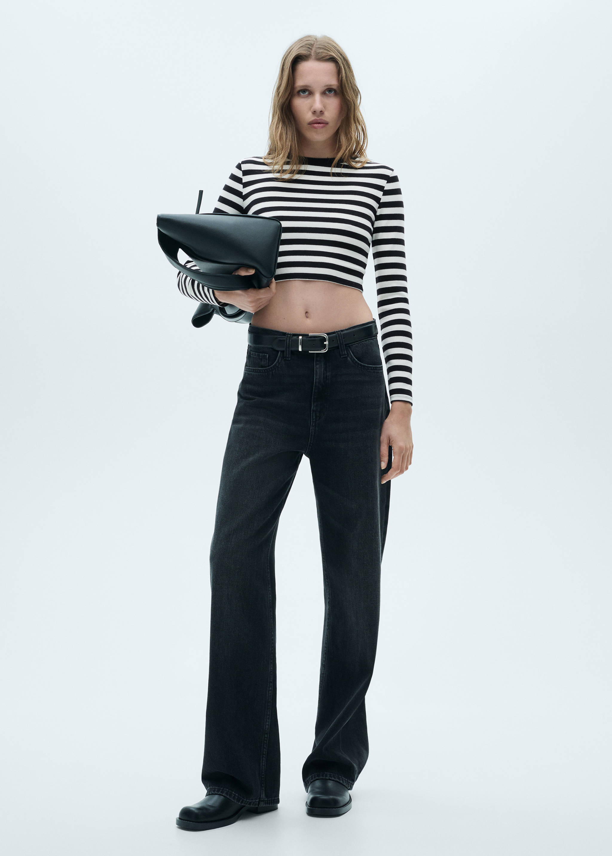 T-shirt modal rayé - Plan général