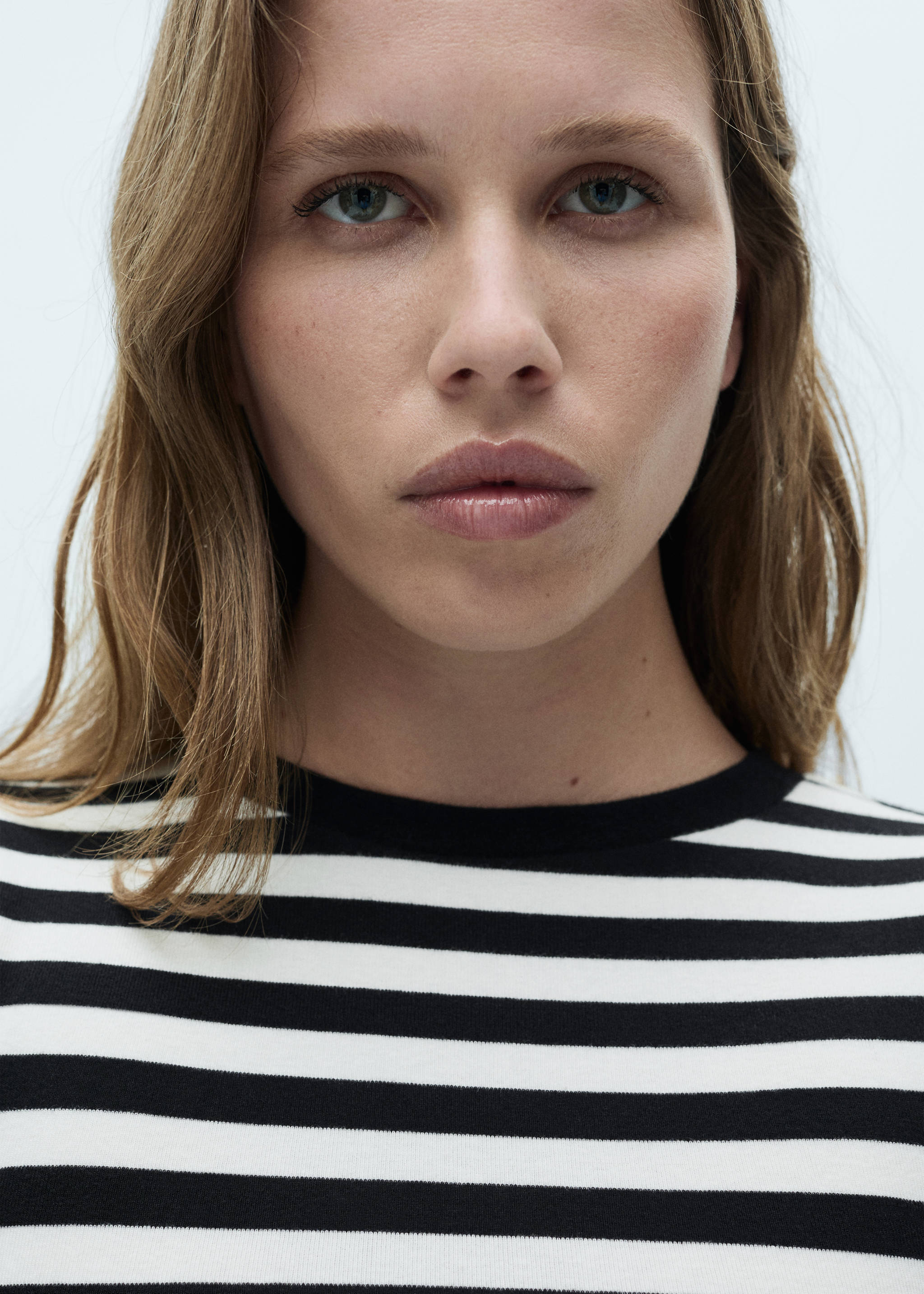 T-shirt modal rayé - Détail de l'article 1