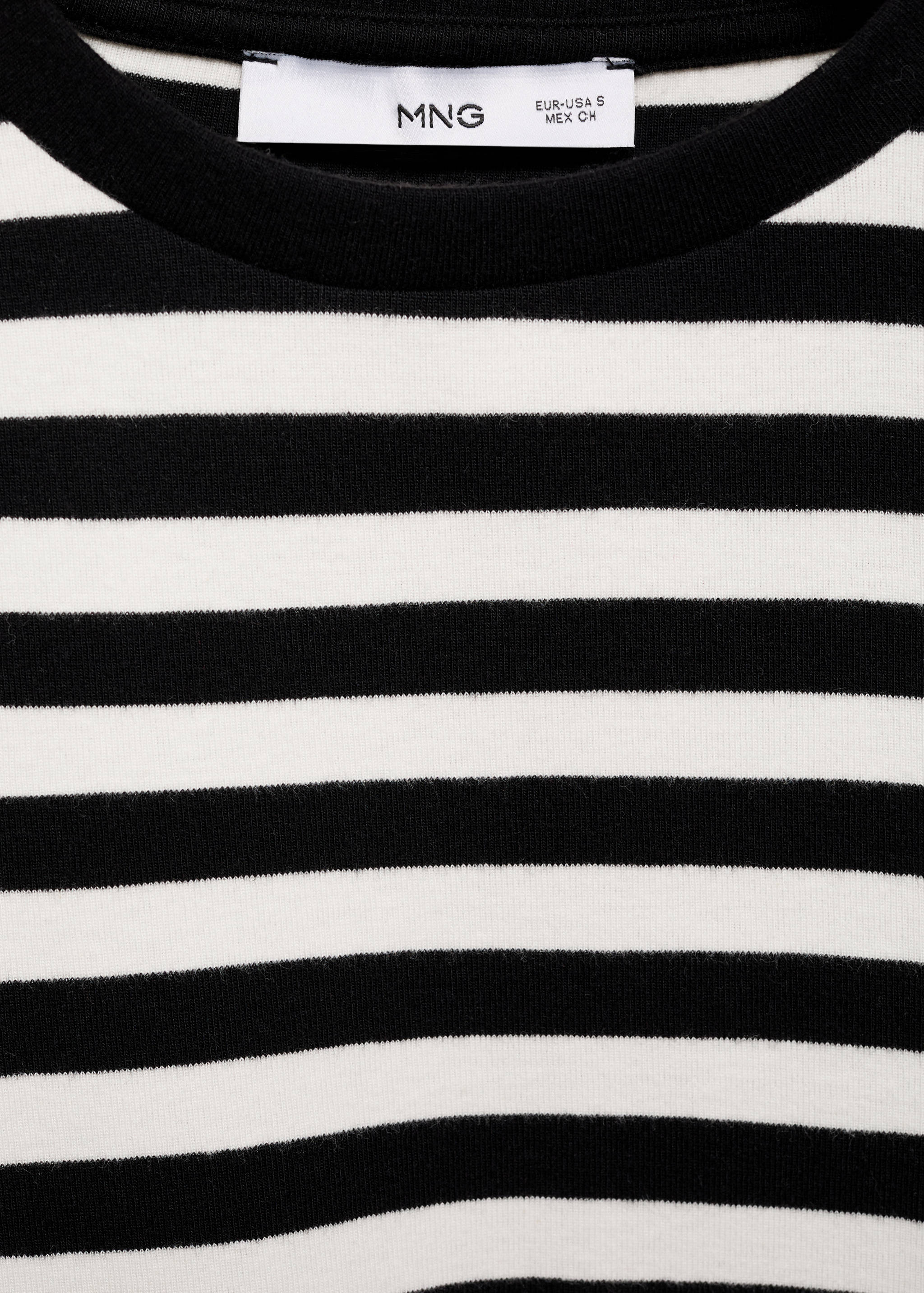 T-shirt modal rayé - Détail de l'article 8