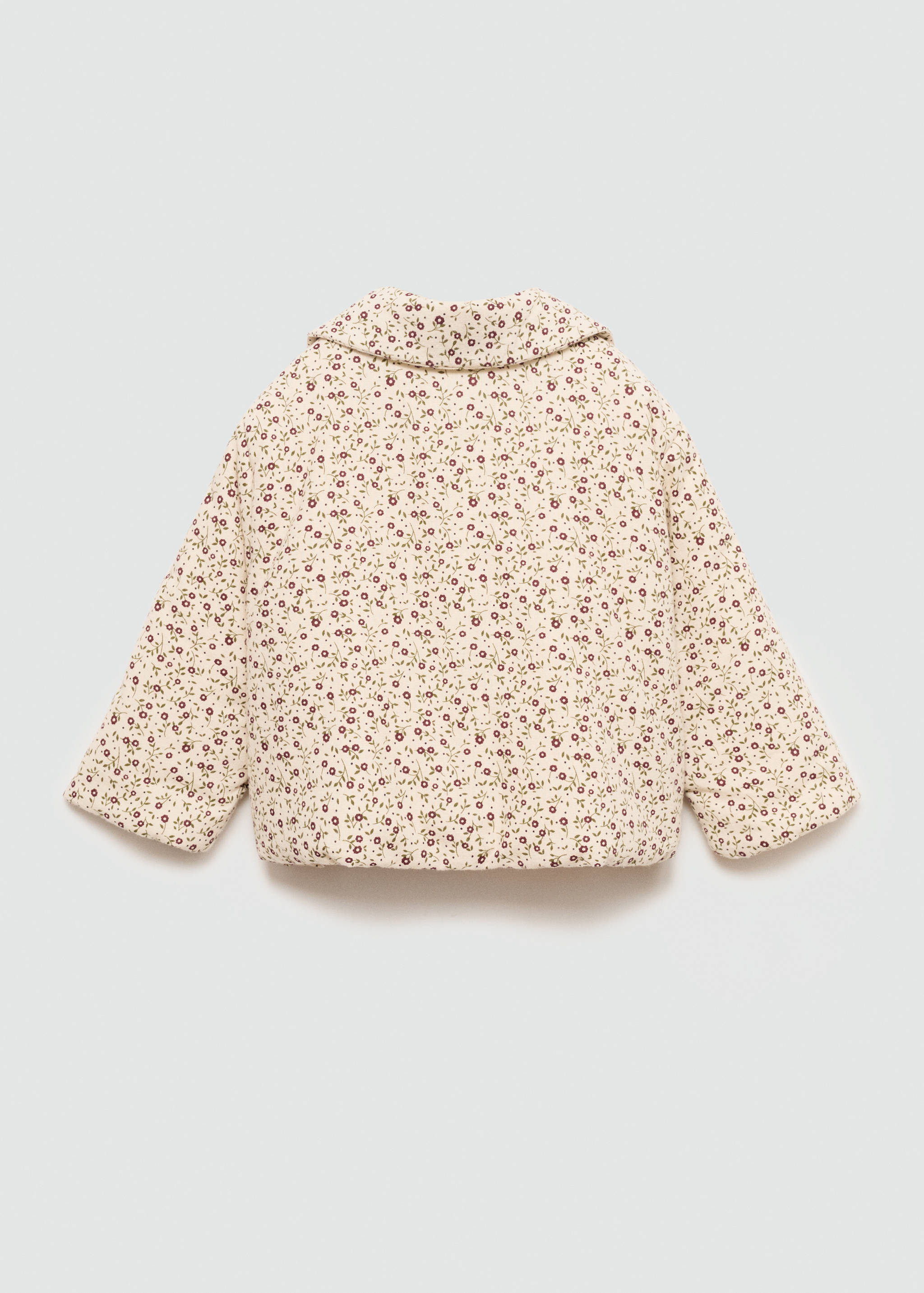 Manteau imprimé coton - Verso de l’article