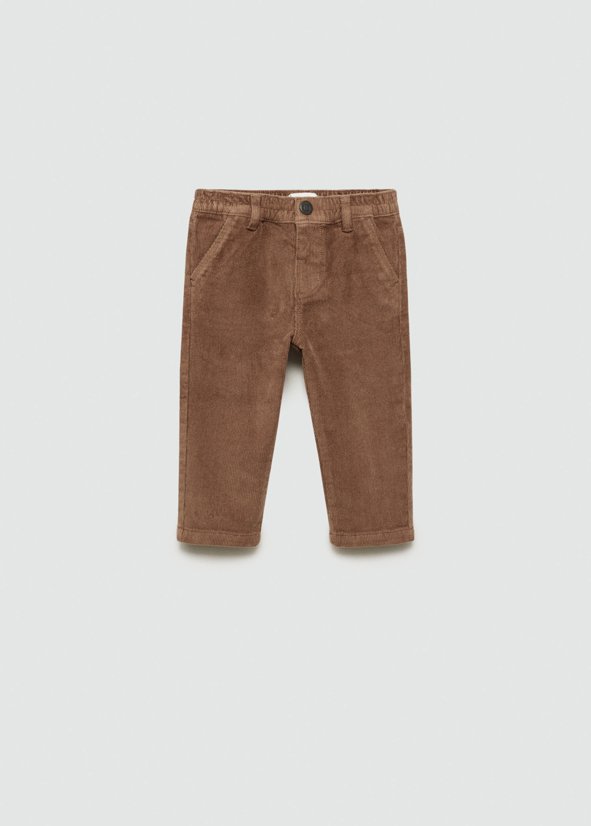 Cotton corduroy trousers - Article without model