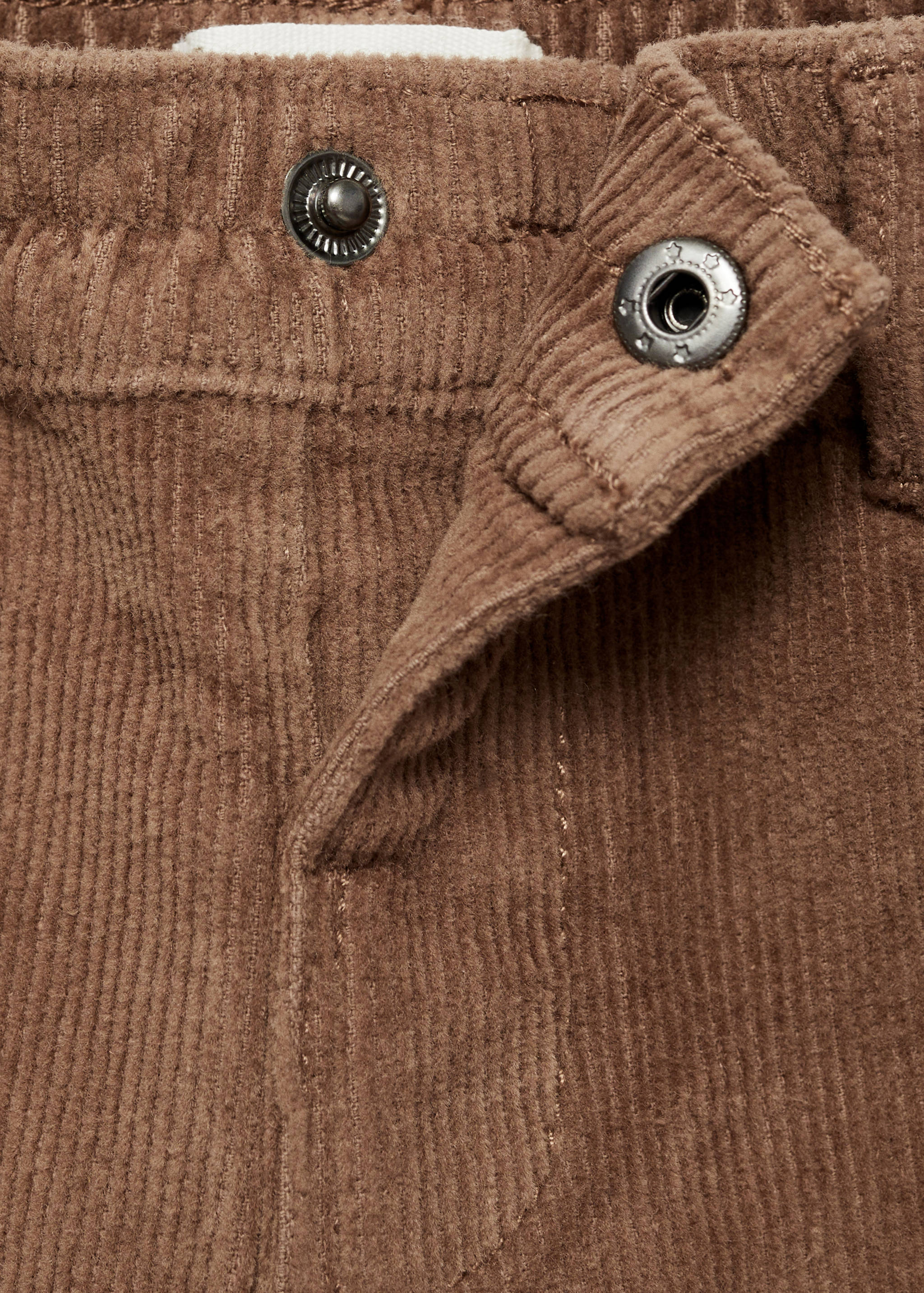 Cotton corduroy trousers - Details of the article 8