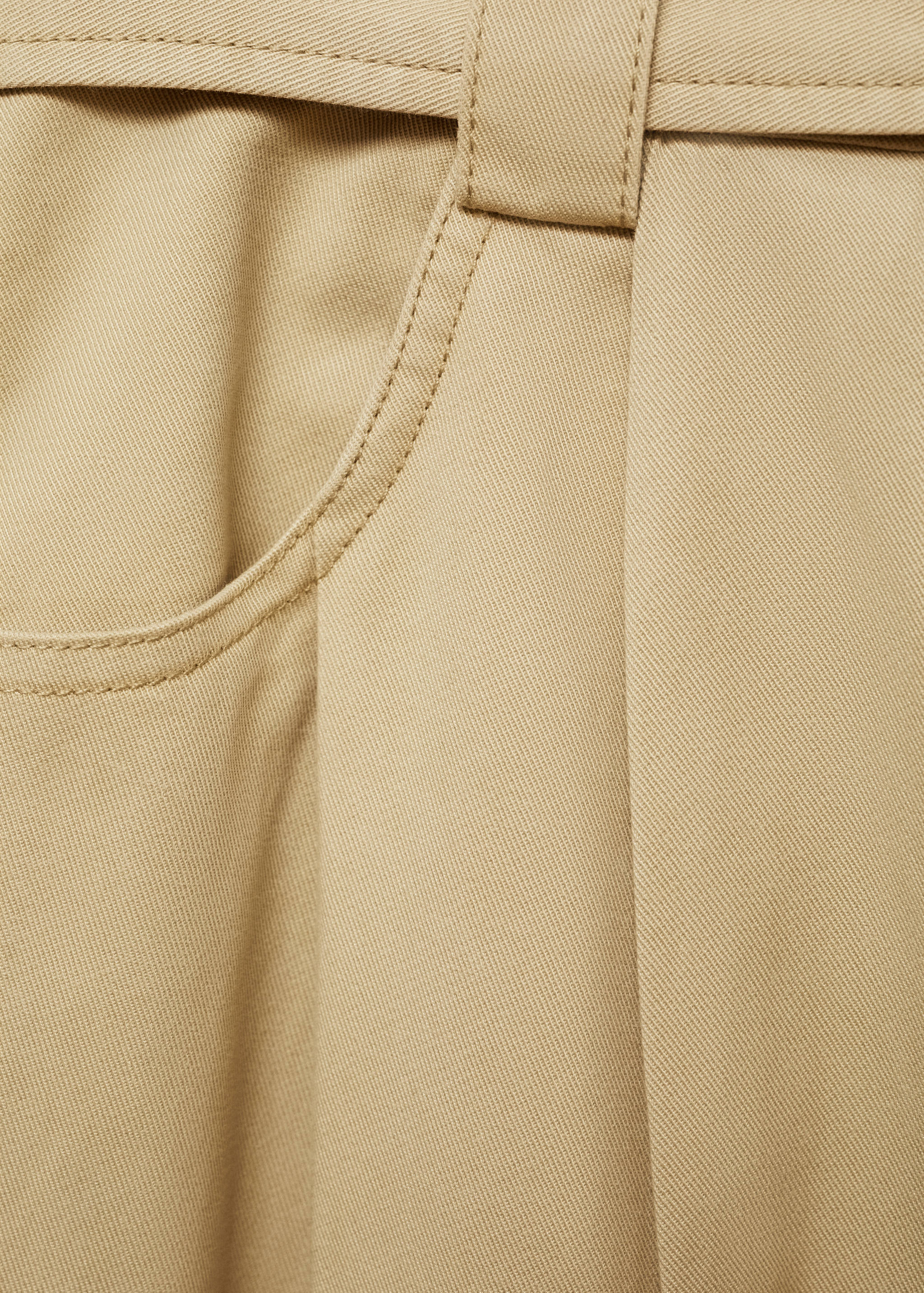 Pantalon Lyocell ceinture - Détail de l'article 0