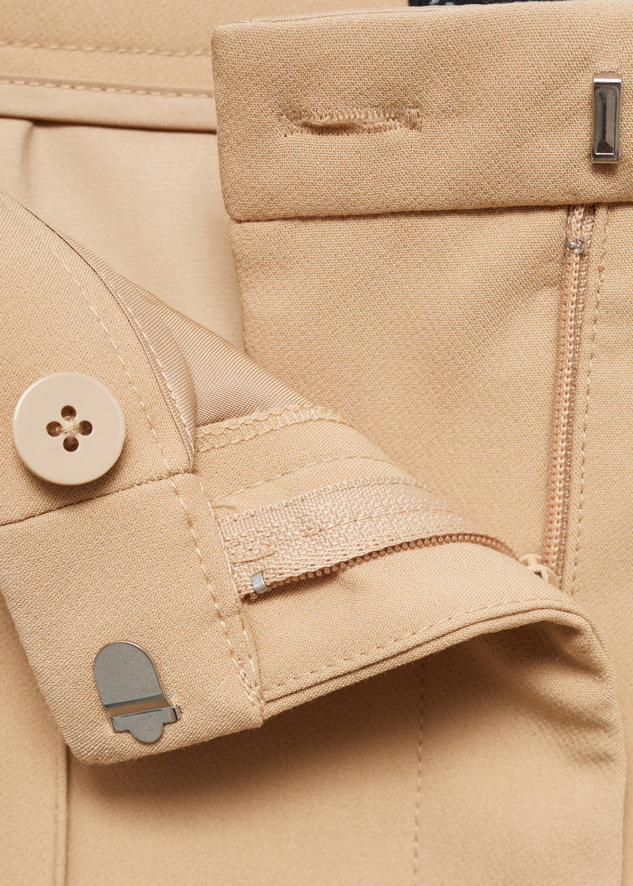 Flared suit trousers - Details of the article 0