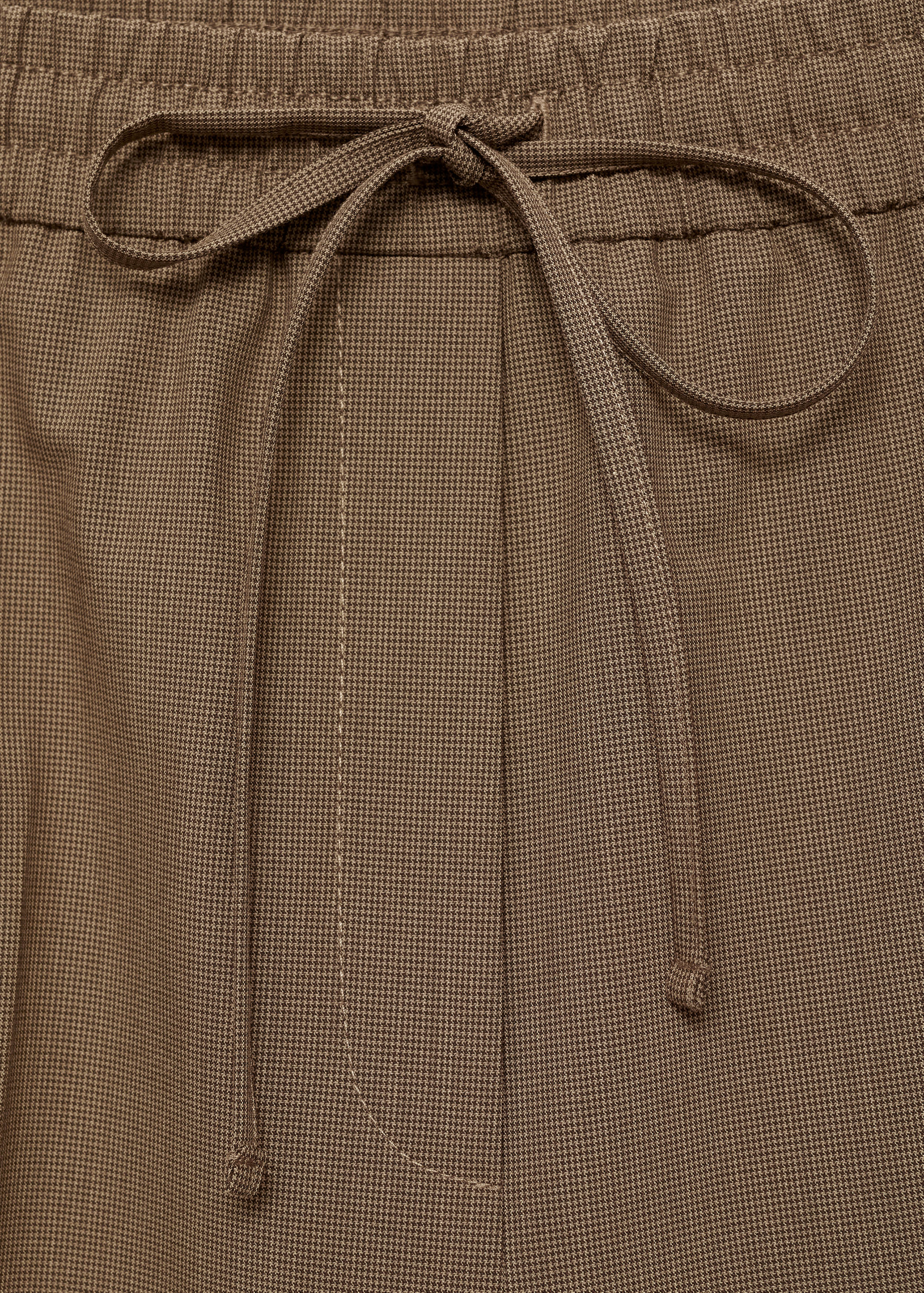 Straight-fit pants with elastic waist - Details of the article 8