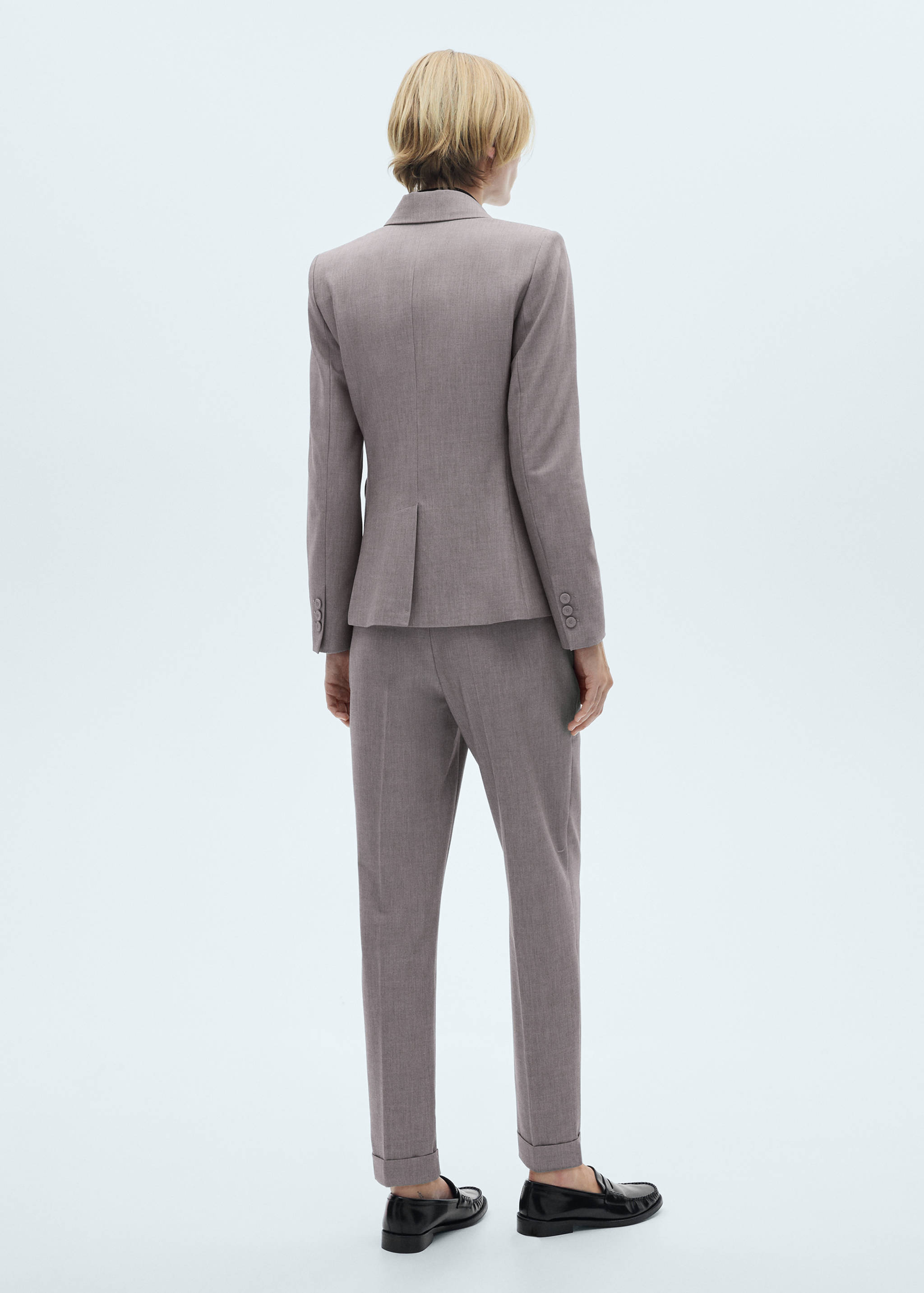Pantalon droit costume - Verso de l’article