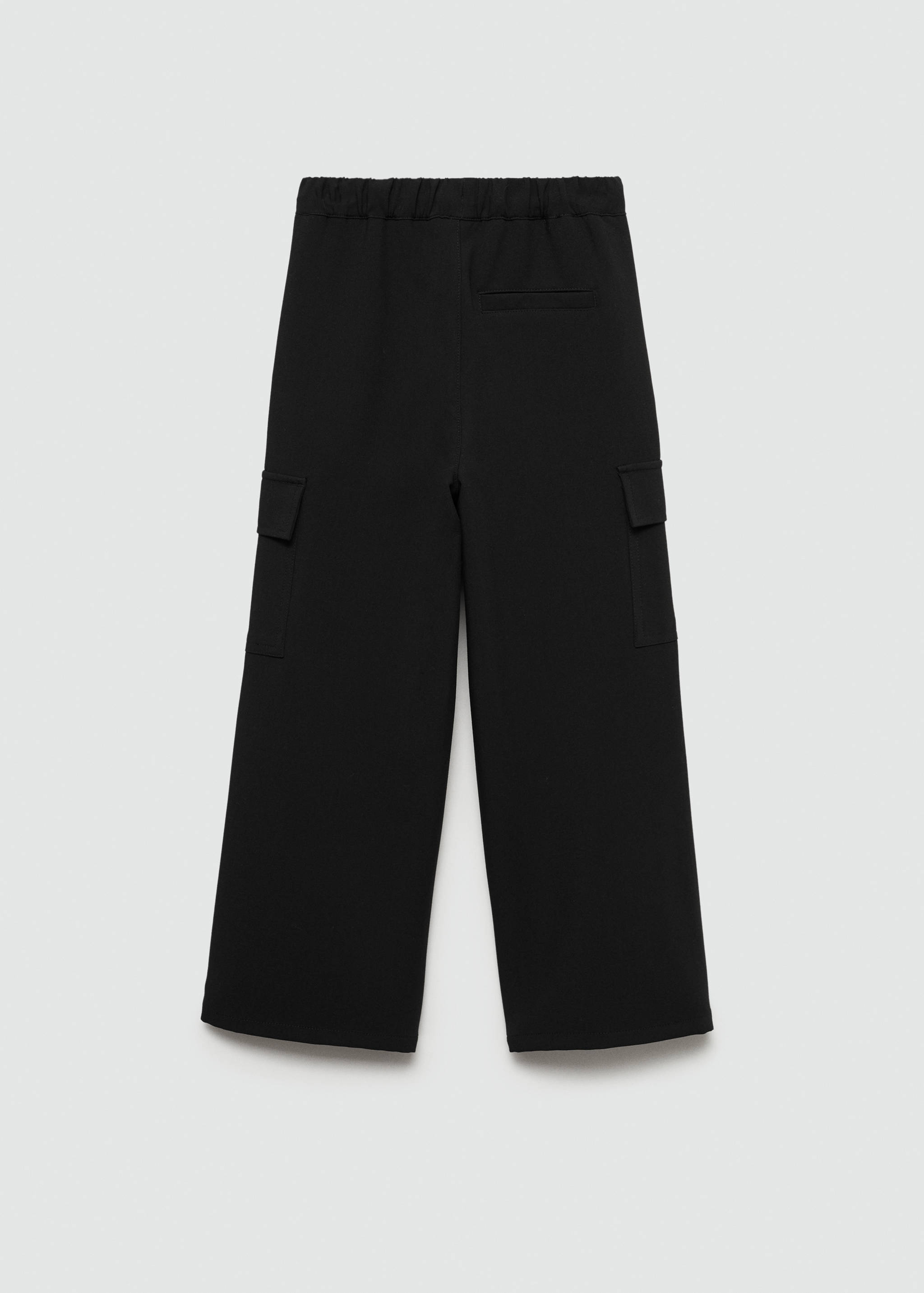 Flowy cargo trousers - Reverse of the article