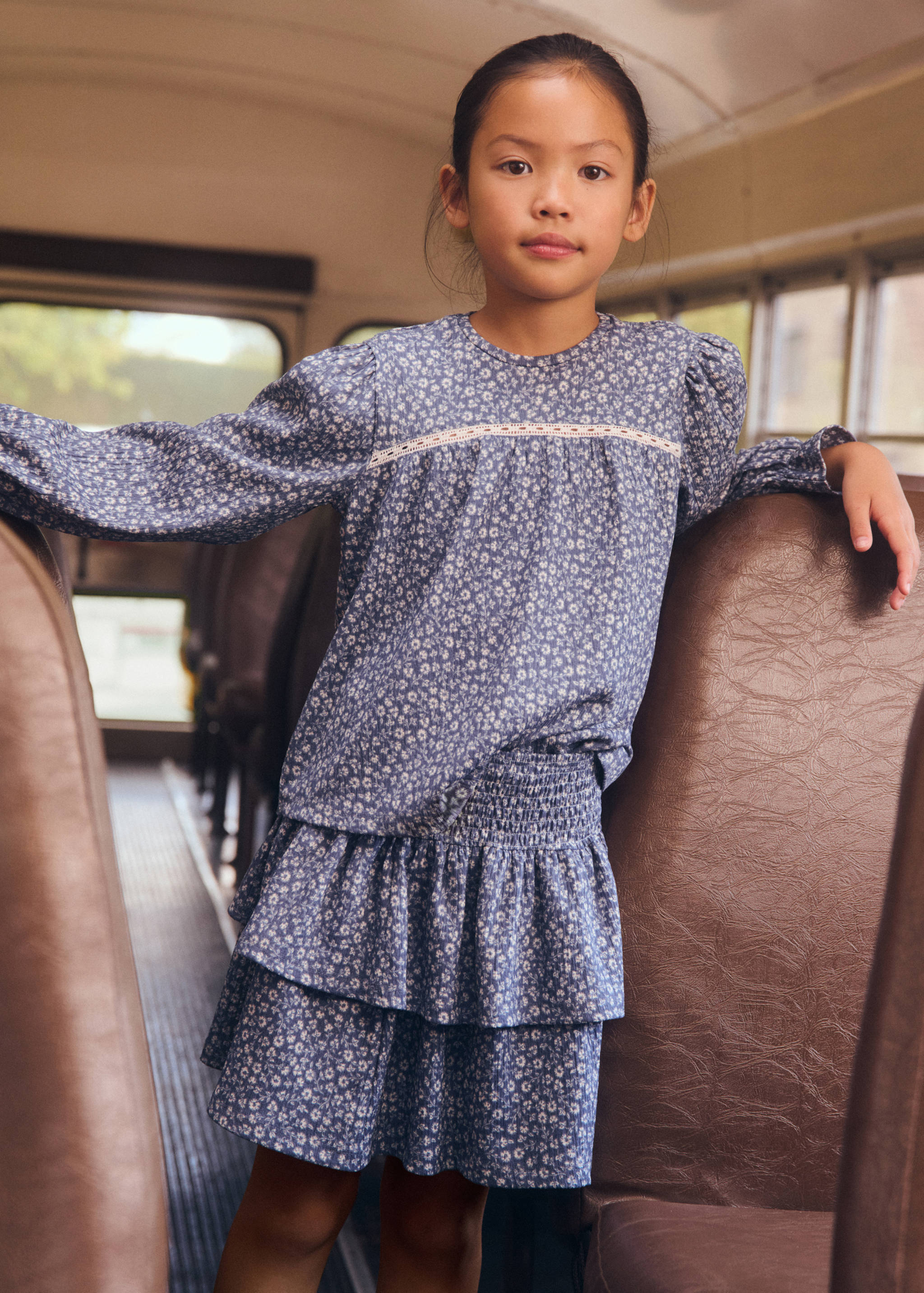 Floral print blouse - Details of the article 5