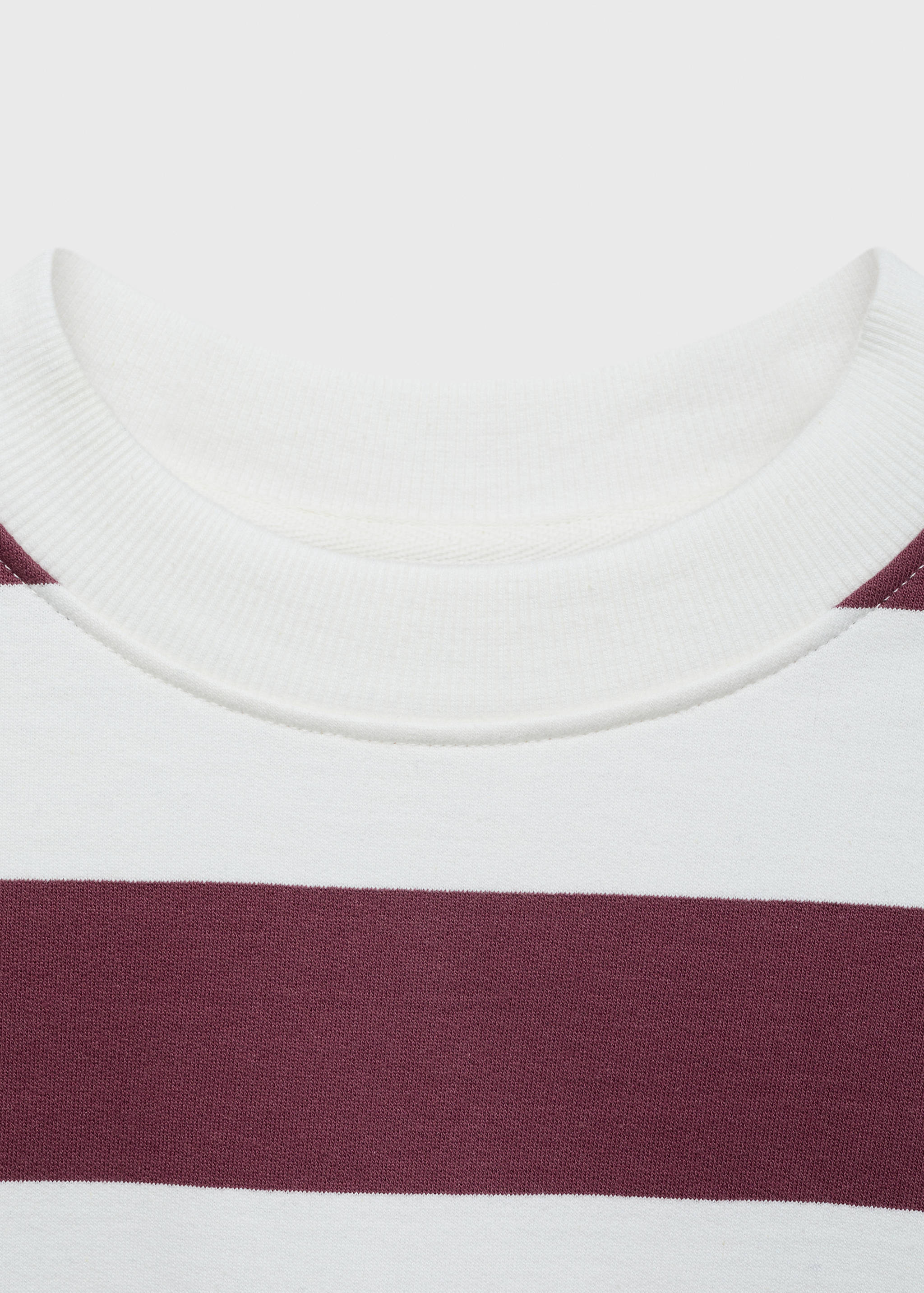 Striped cotton-blend sweatshirt - Details of the article 8