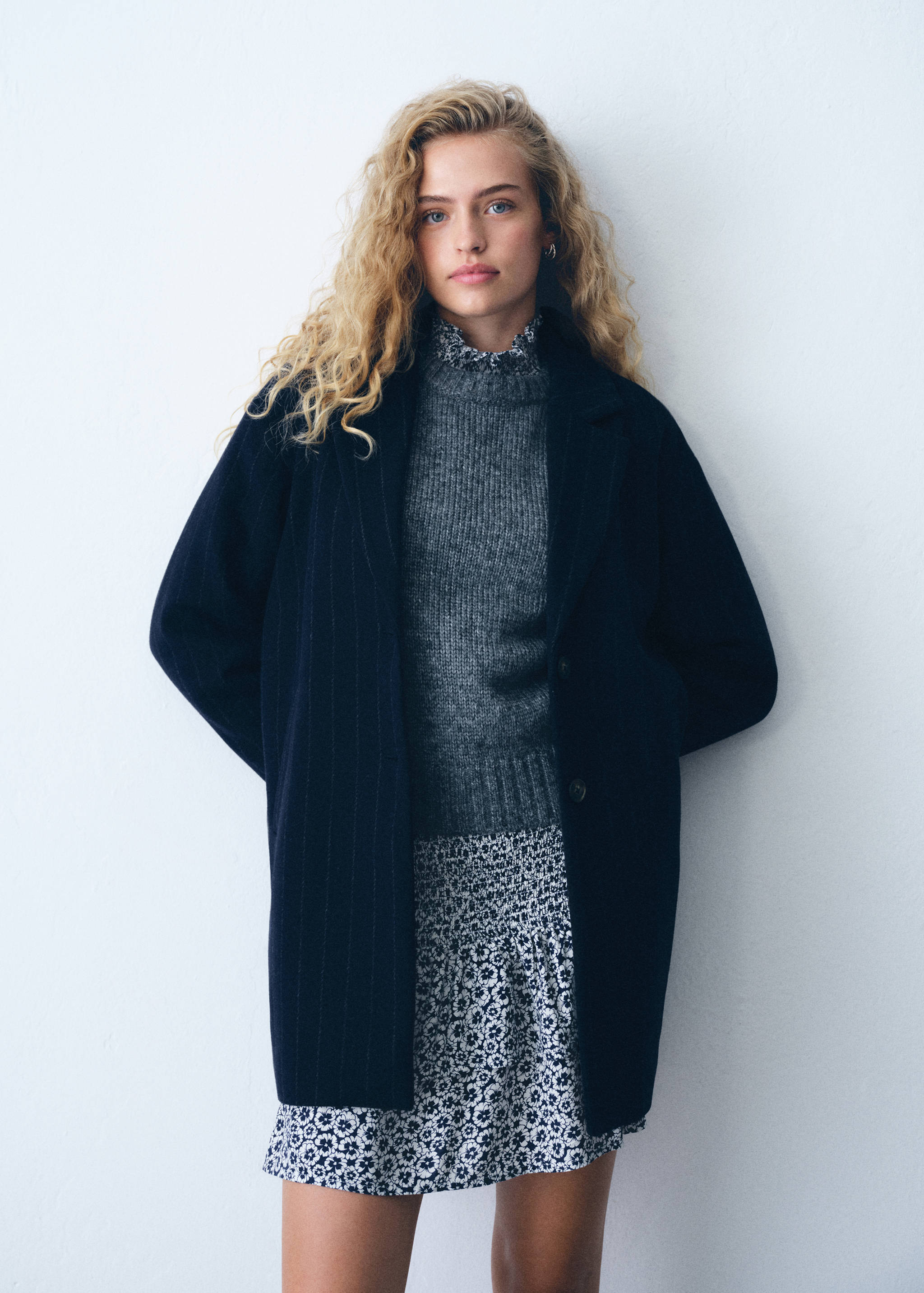 Manteau laine rayures - Détail de l'article 5