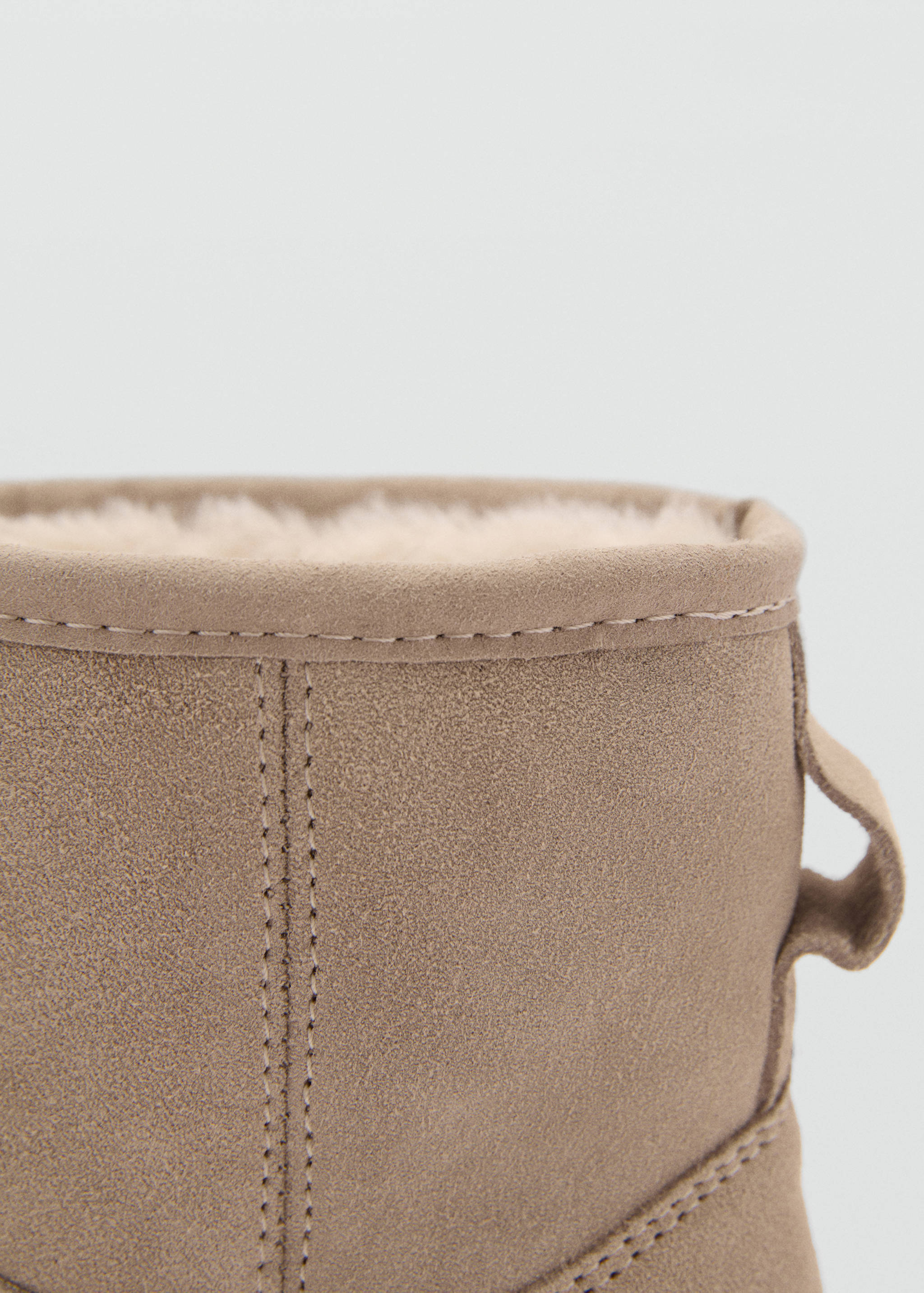 Кожаные ботинки на меху - Деталь изделия 2