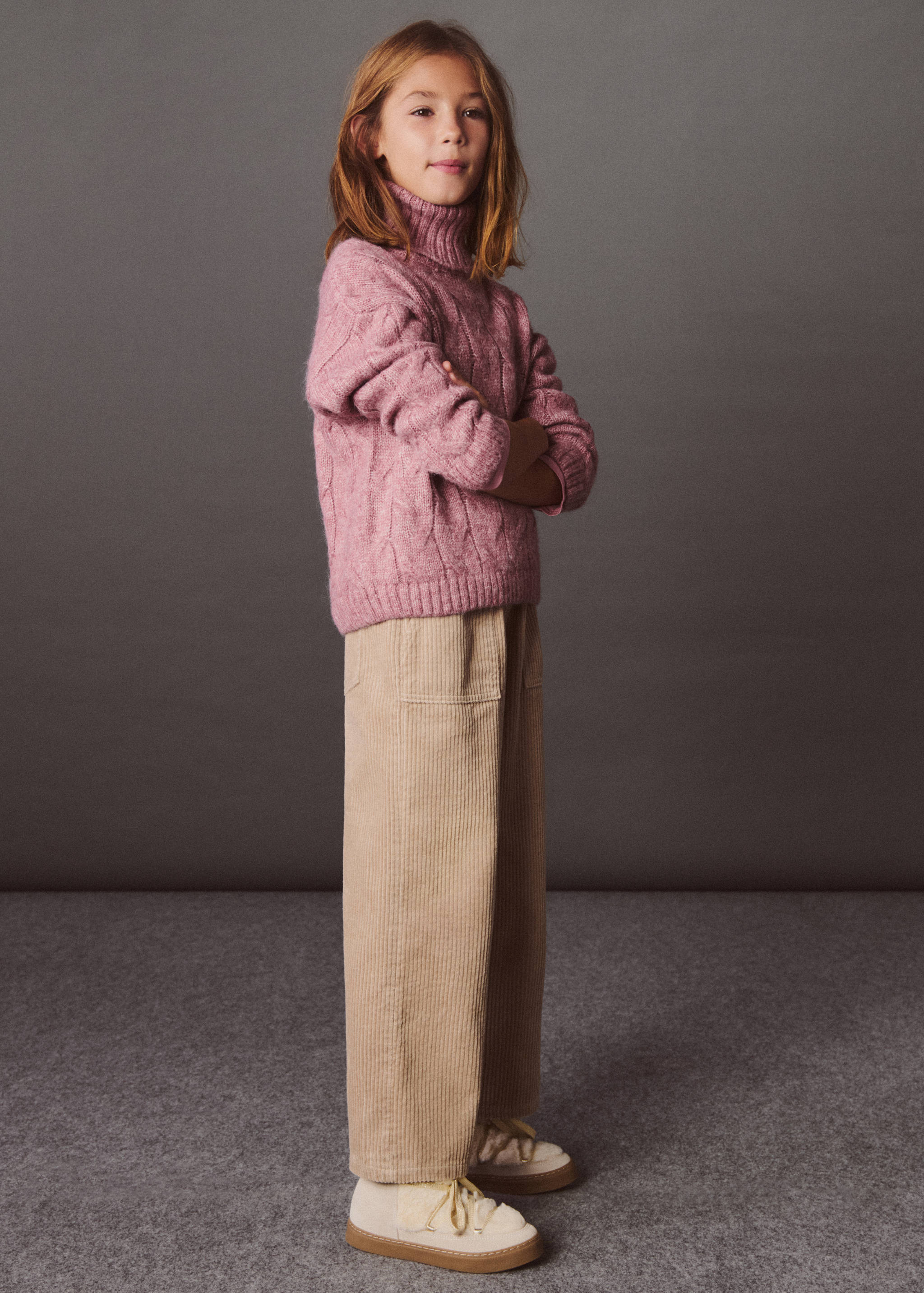 Bottines en cuir et imitation fourrure - Détail de l'article 5