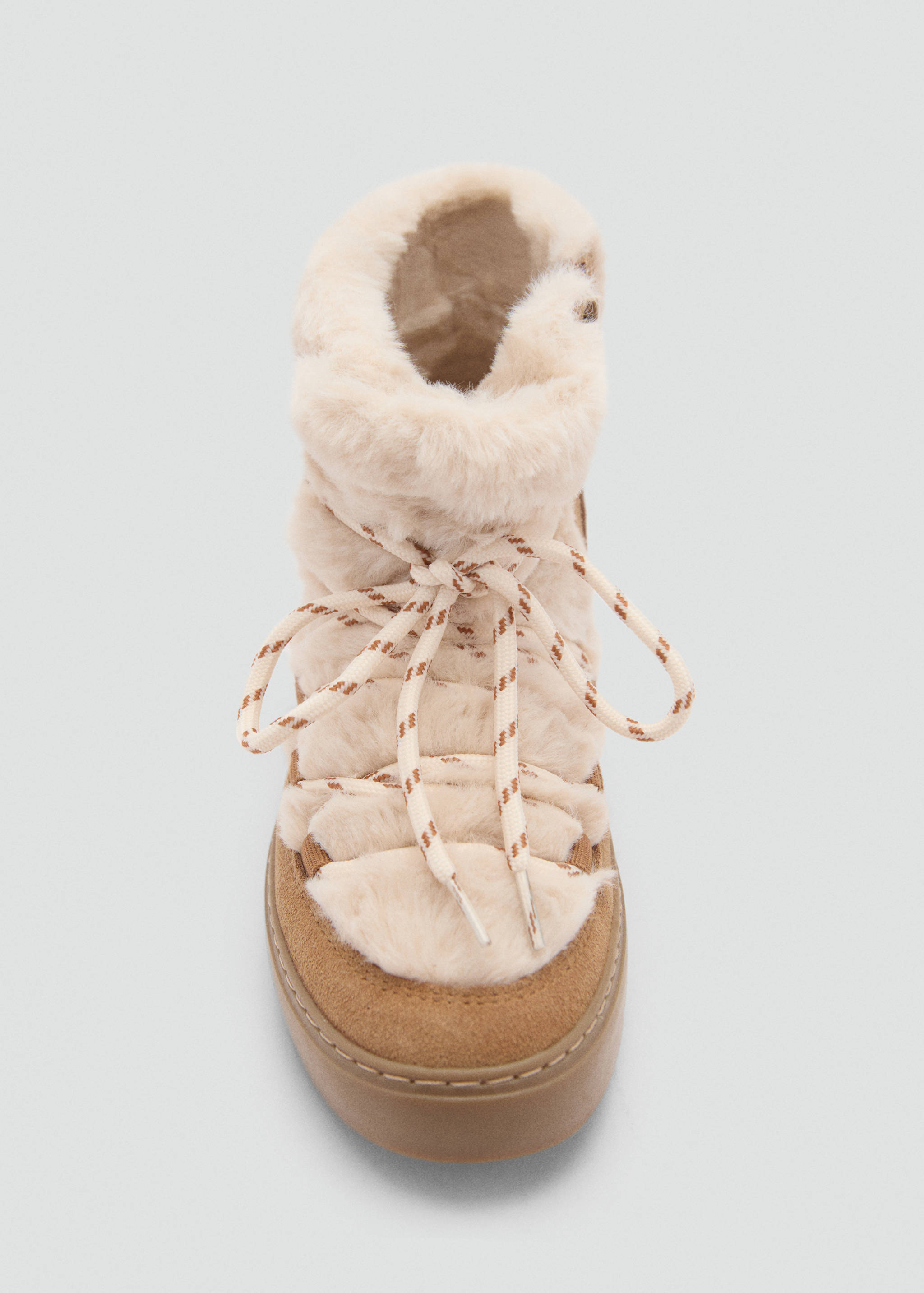 Fur leather ankle boots - Details of the article 3