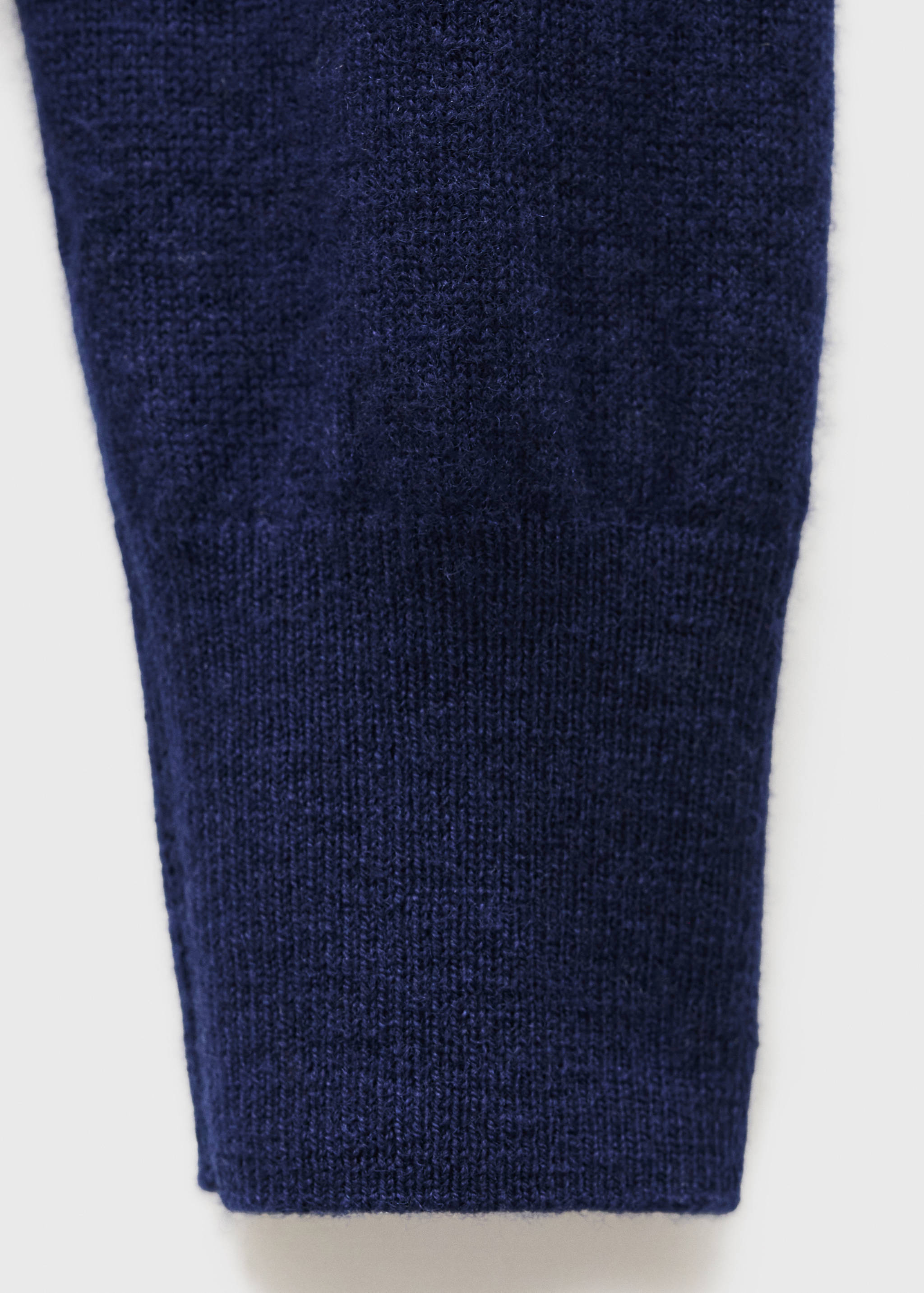 Rounded neck wool sweater - Details of the article 0