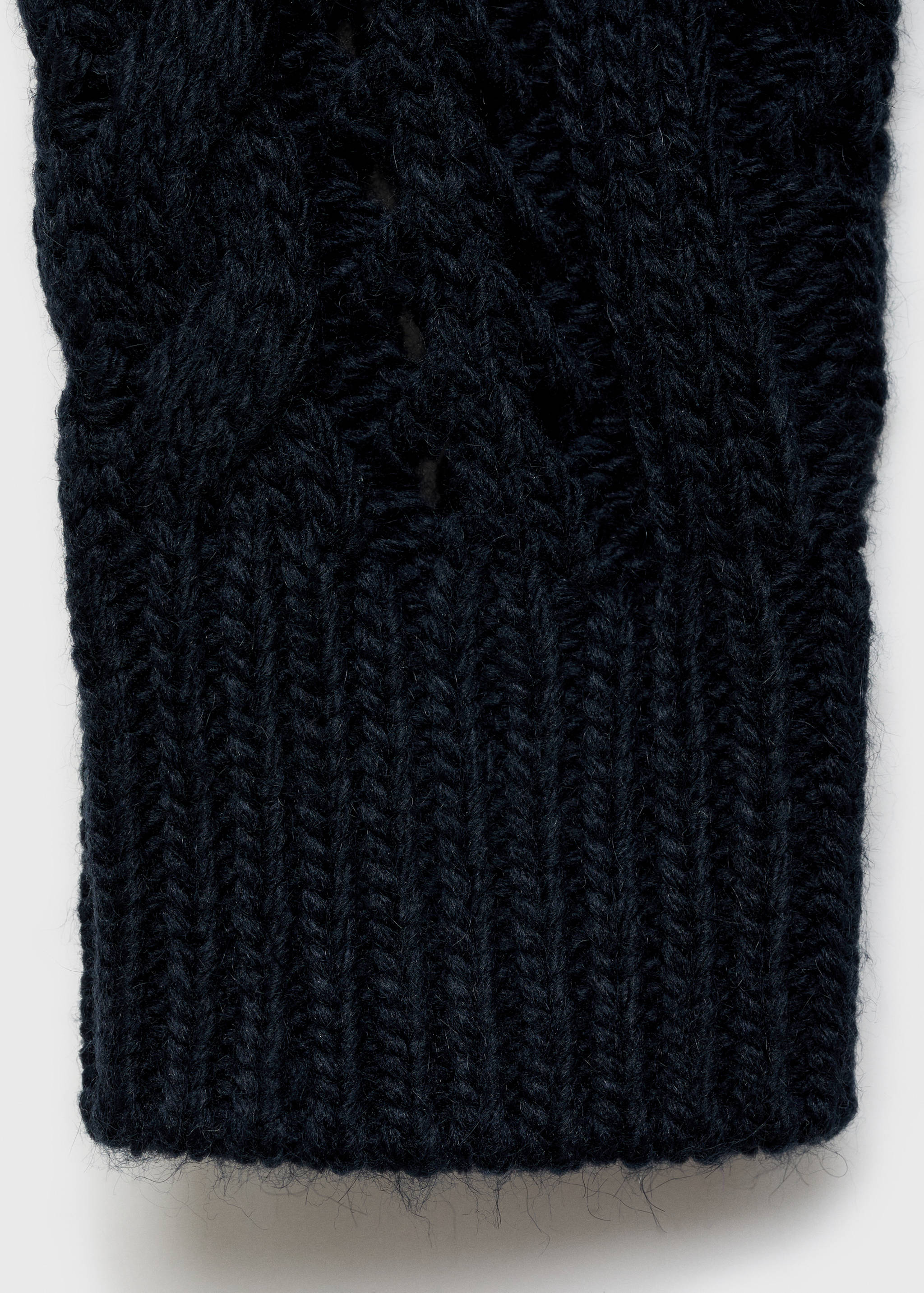 Braided knitted sweater - Details of the article 0