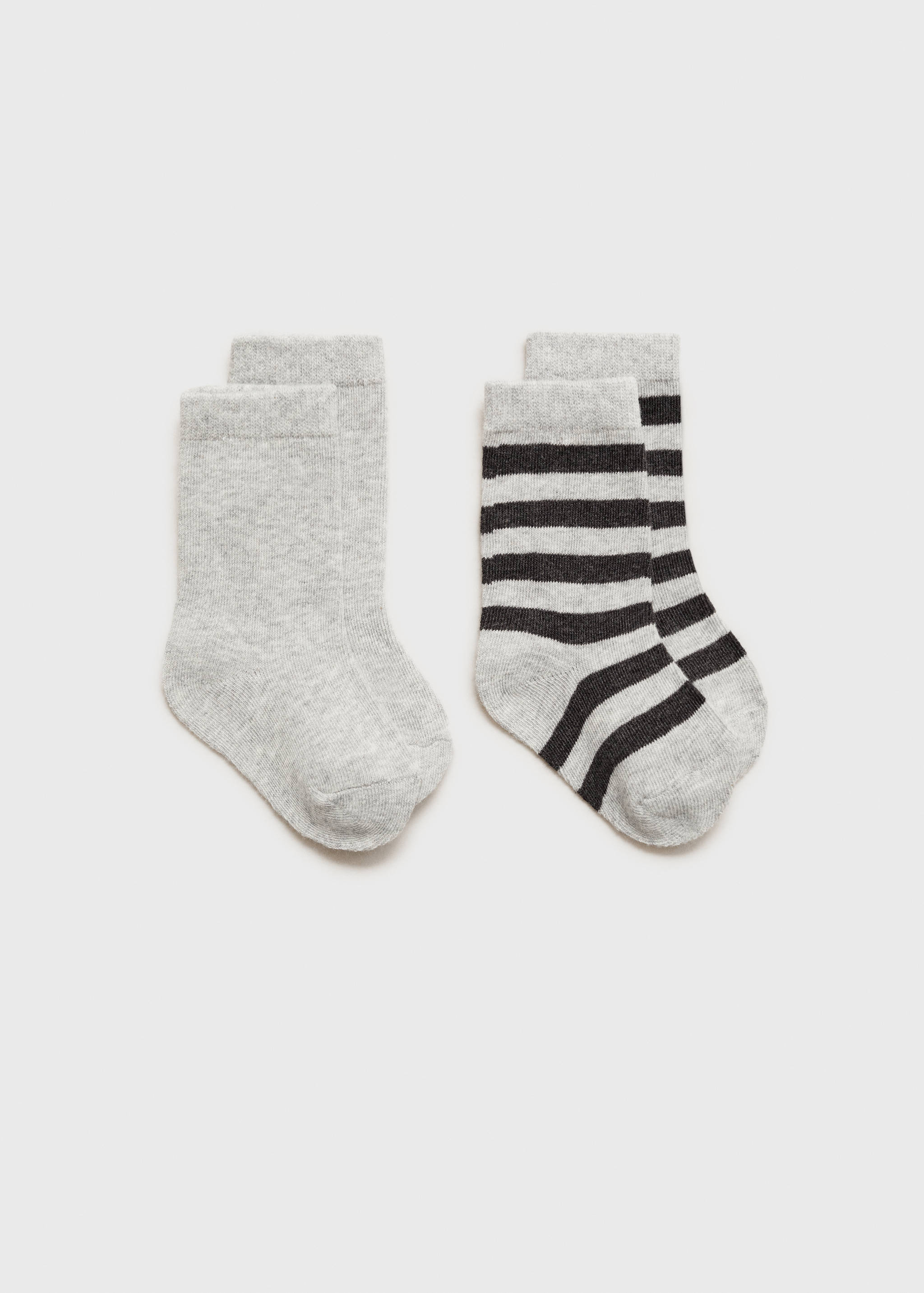 2 pack striped socks - Article without model
