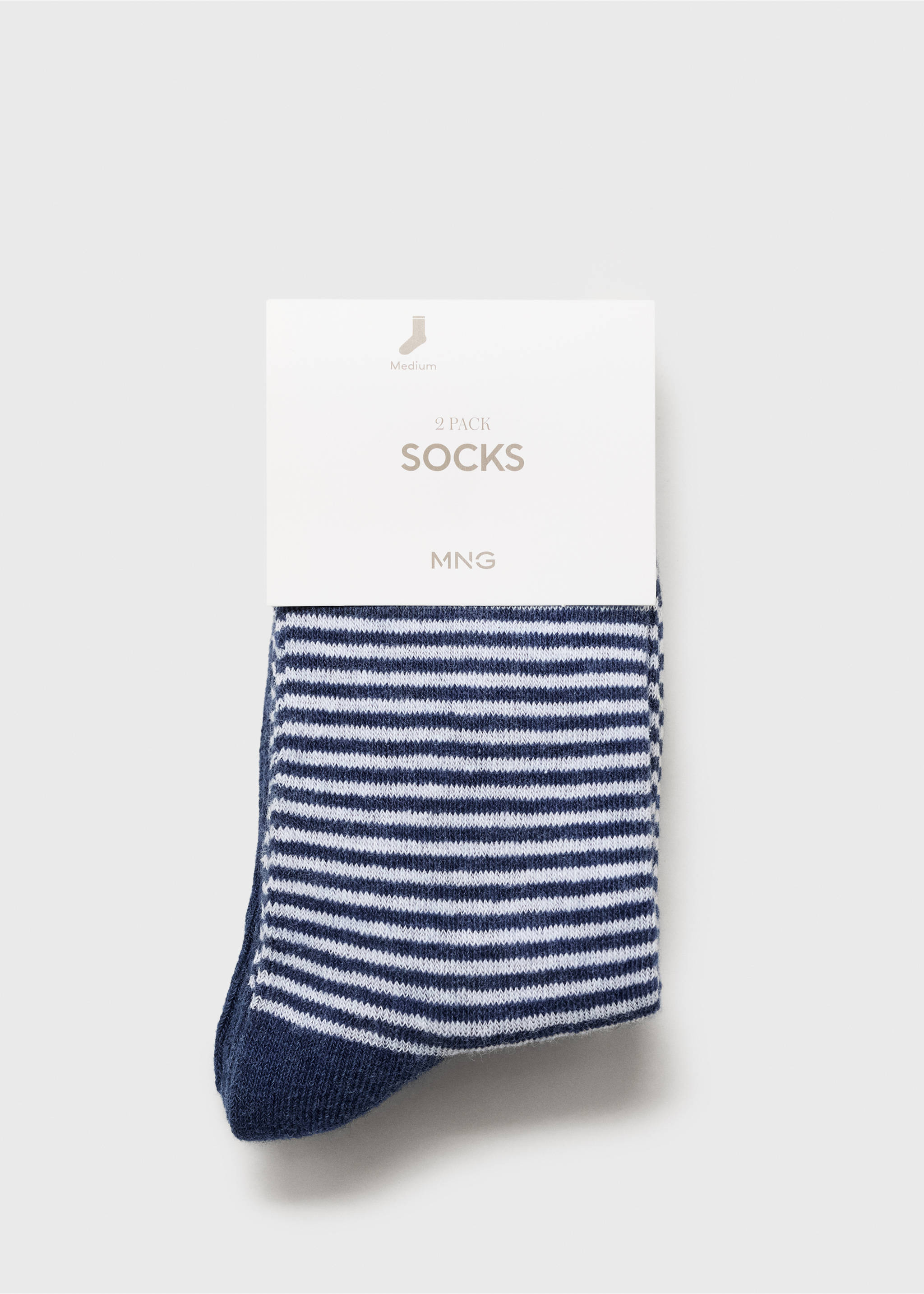 2 pack mixed socks - Details of the article 0, Dark Navy. Ref: 77016760-00.