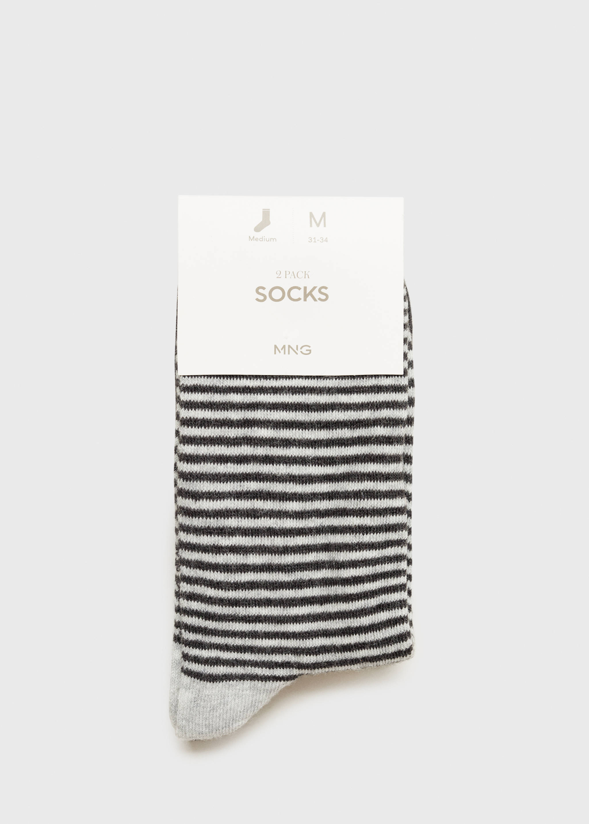 Pack 2 paires de chaussettes combinées - Verso de l’article