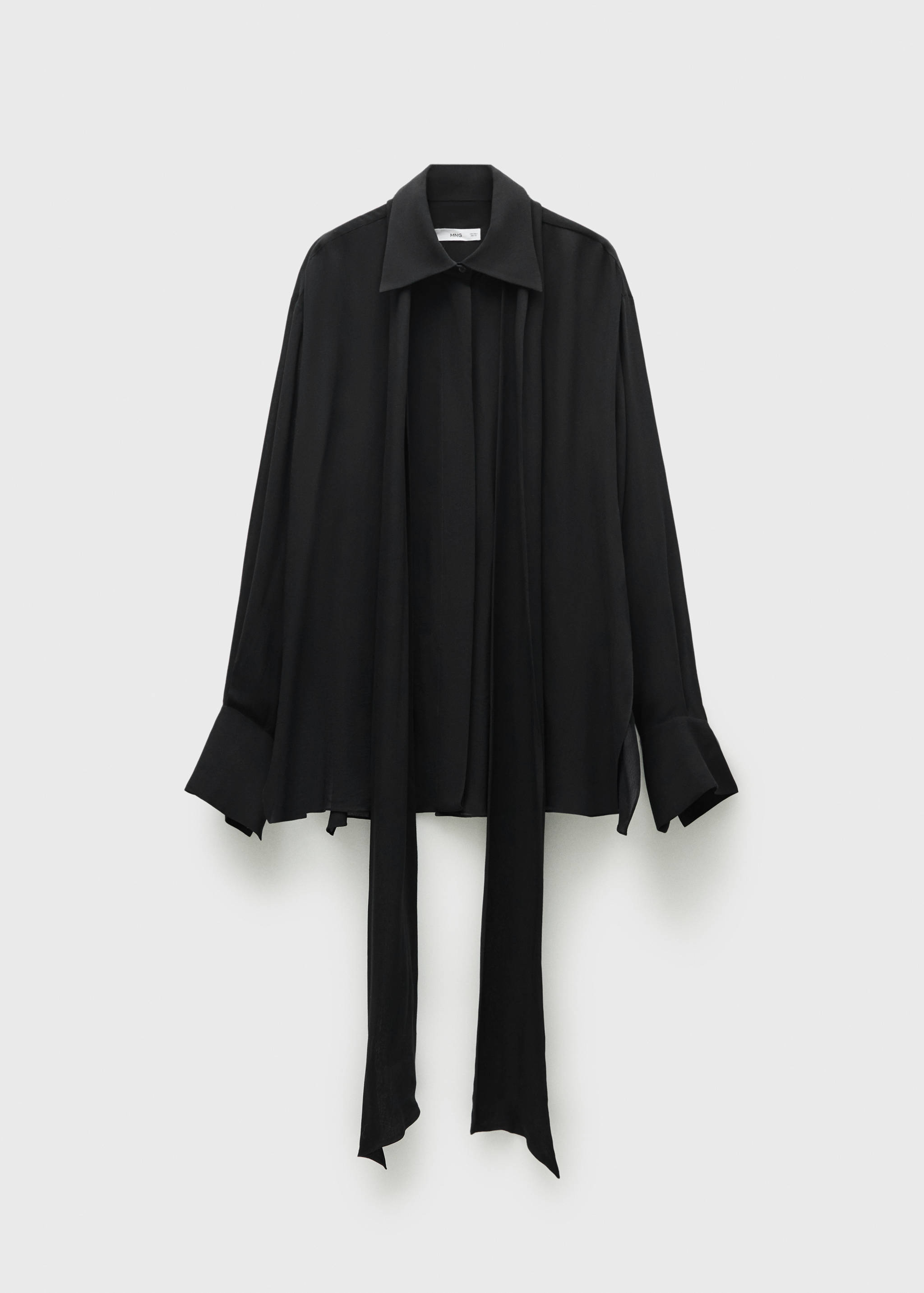 Semi-transparent lace shirt - Article without model