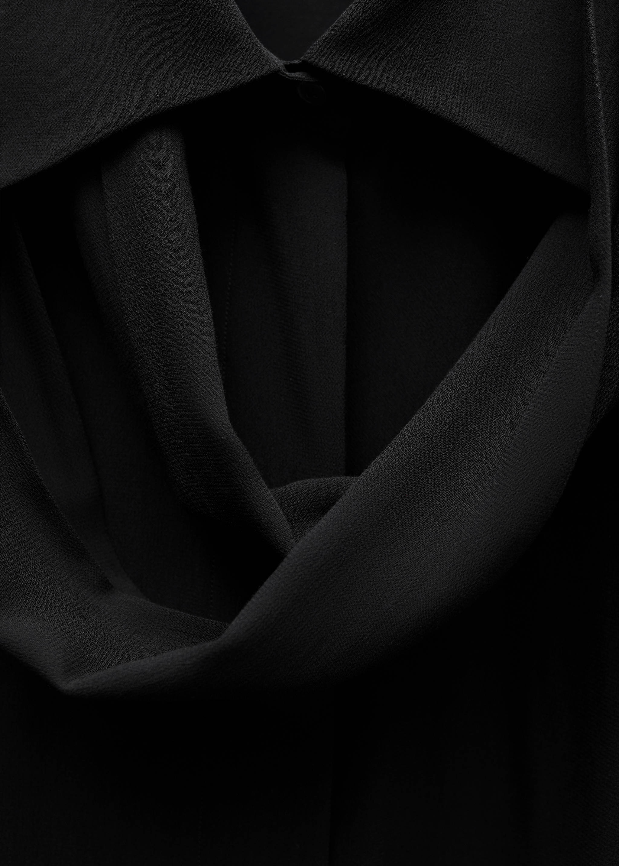 Semi-transparent lace shirt - Details of the article 8