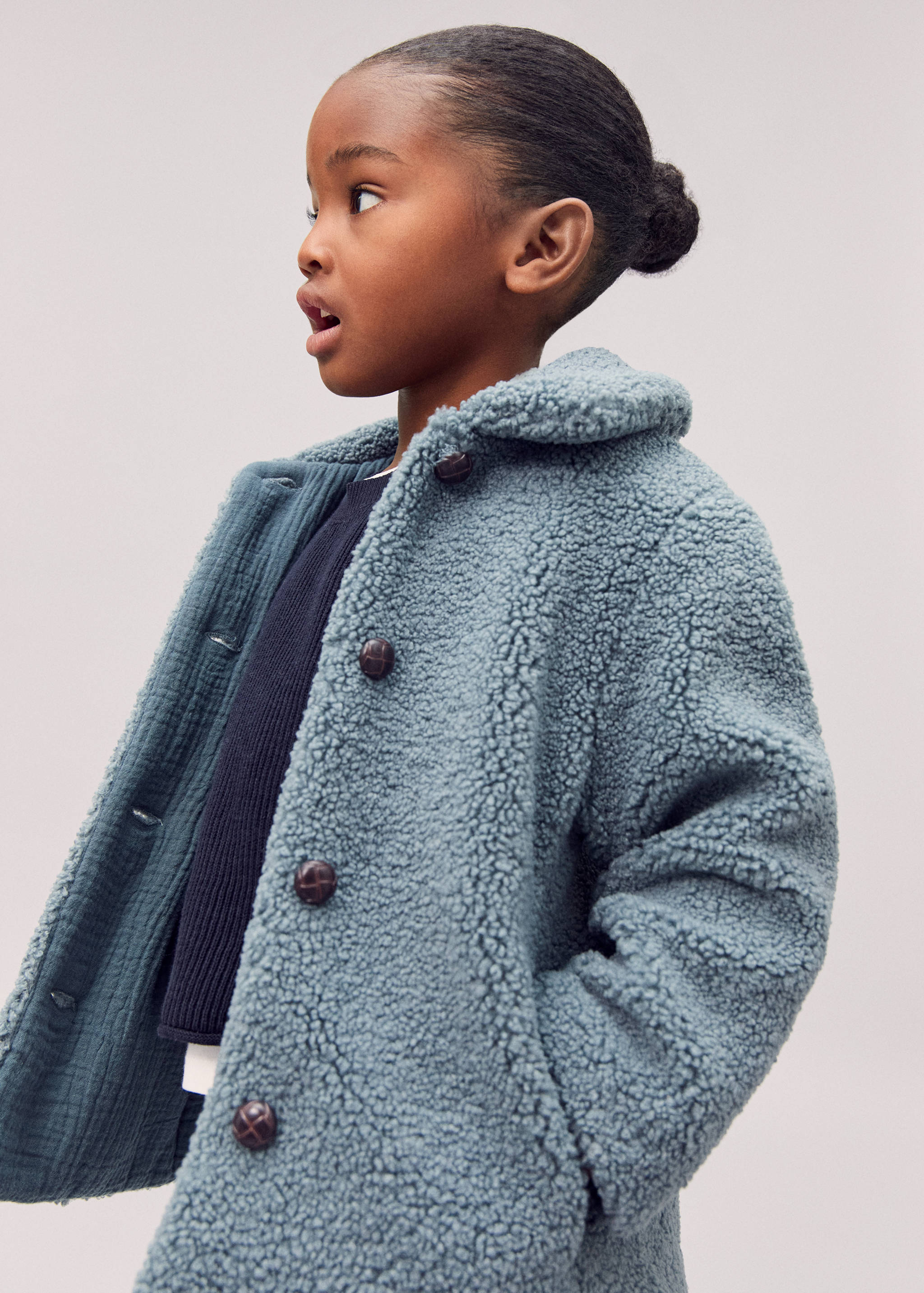 Manteau imitation mouton - Détail de l'article 5