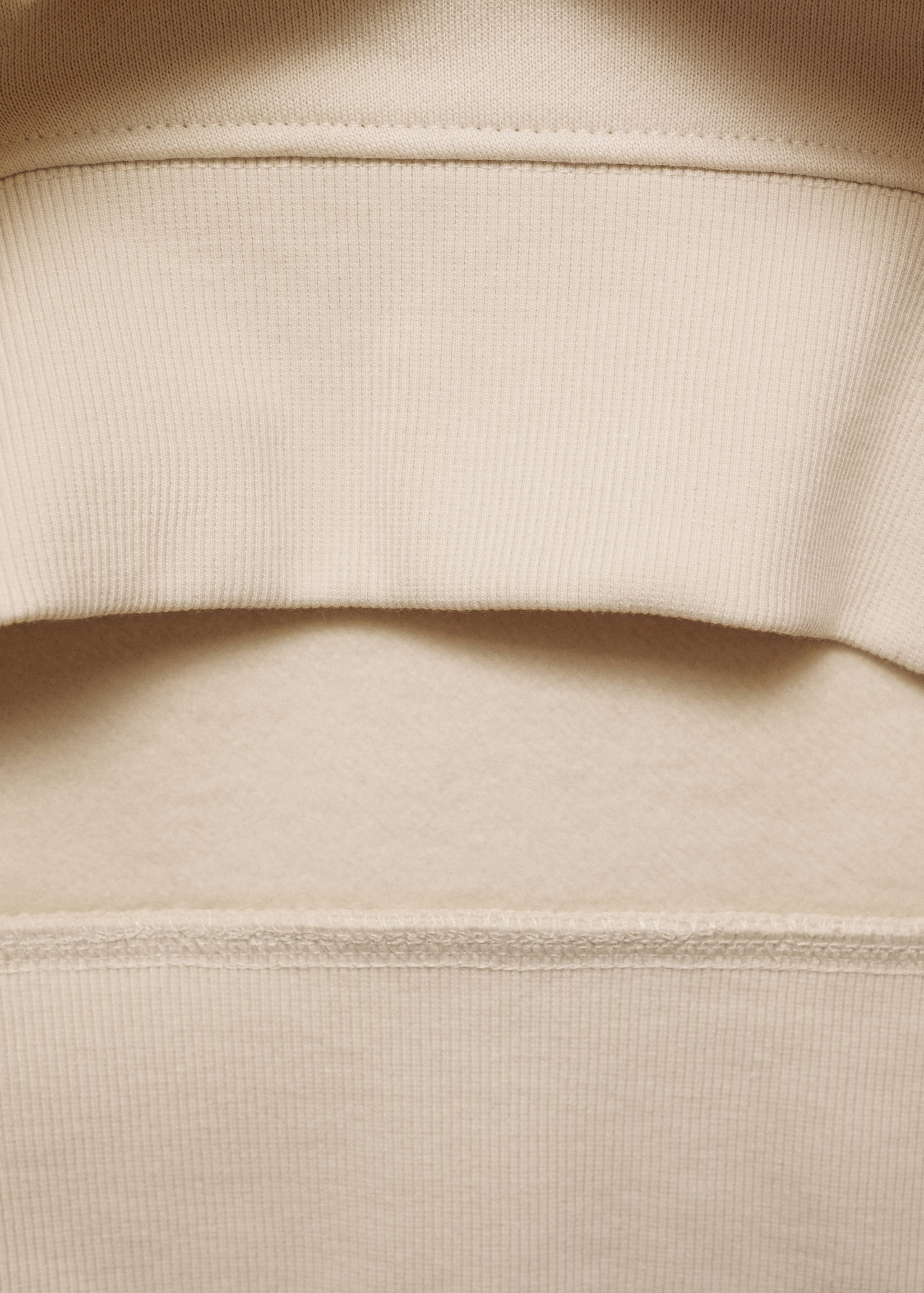 Plush cotton sweatshirt - Details of the article 8