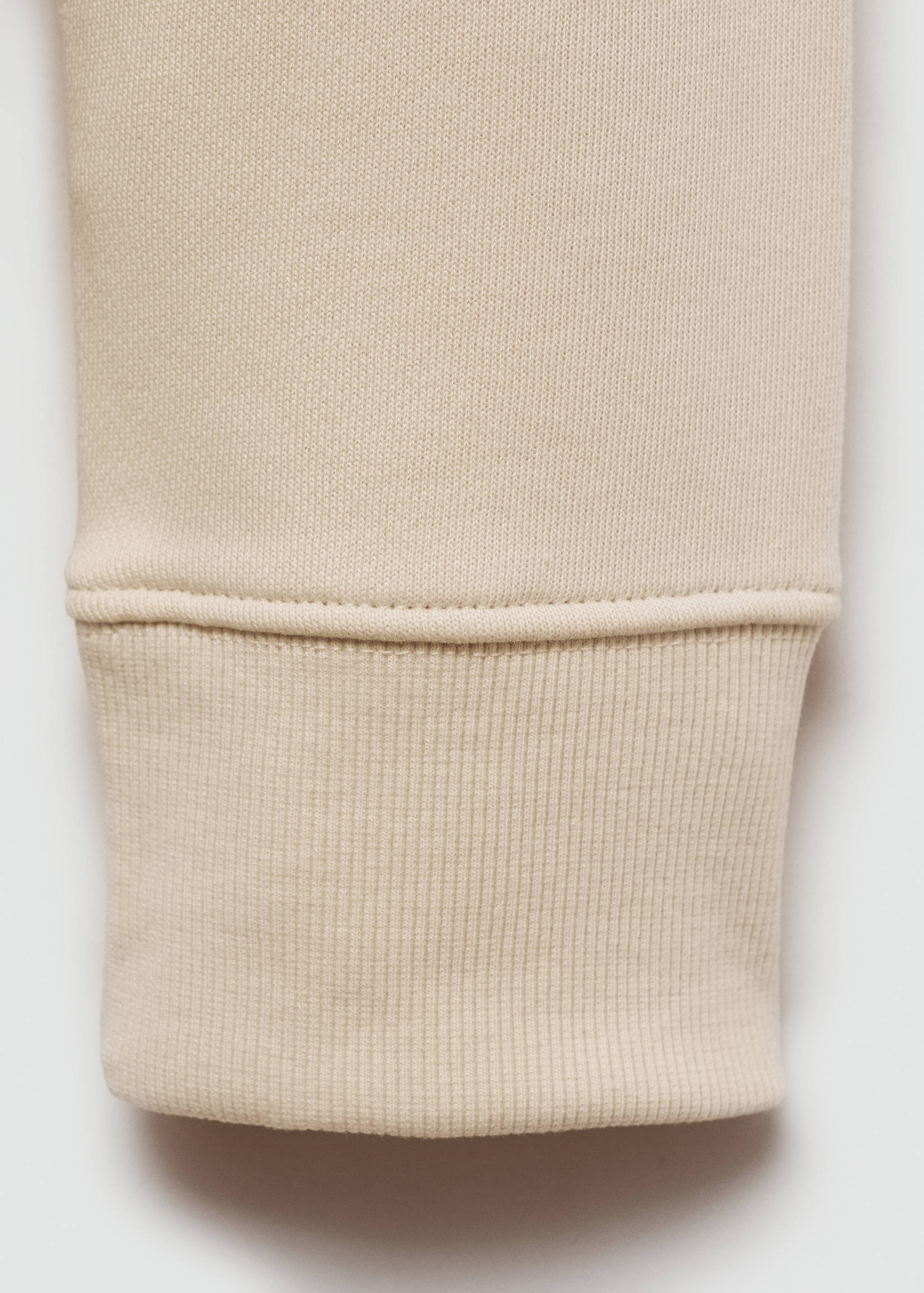 Plush cotton sweatshirt - Details of the article 0