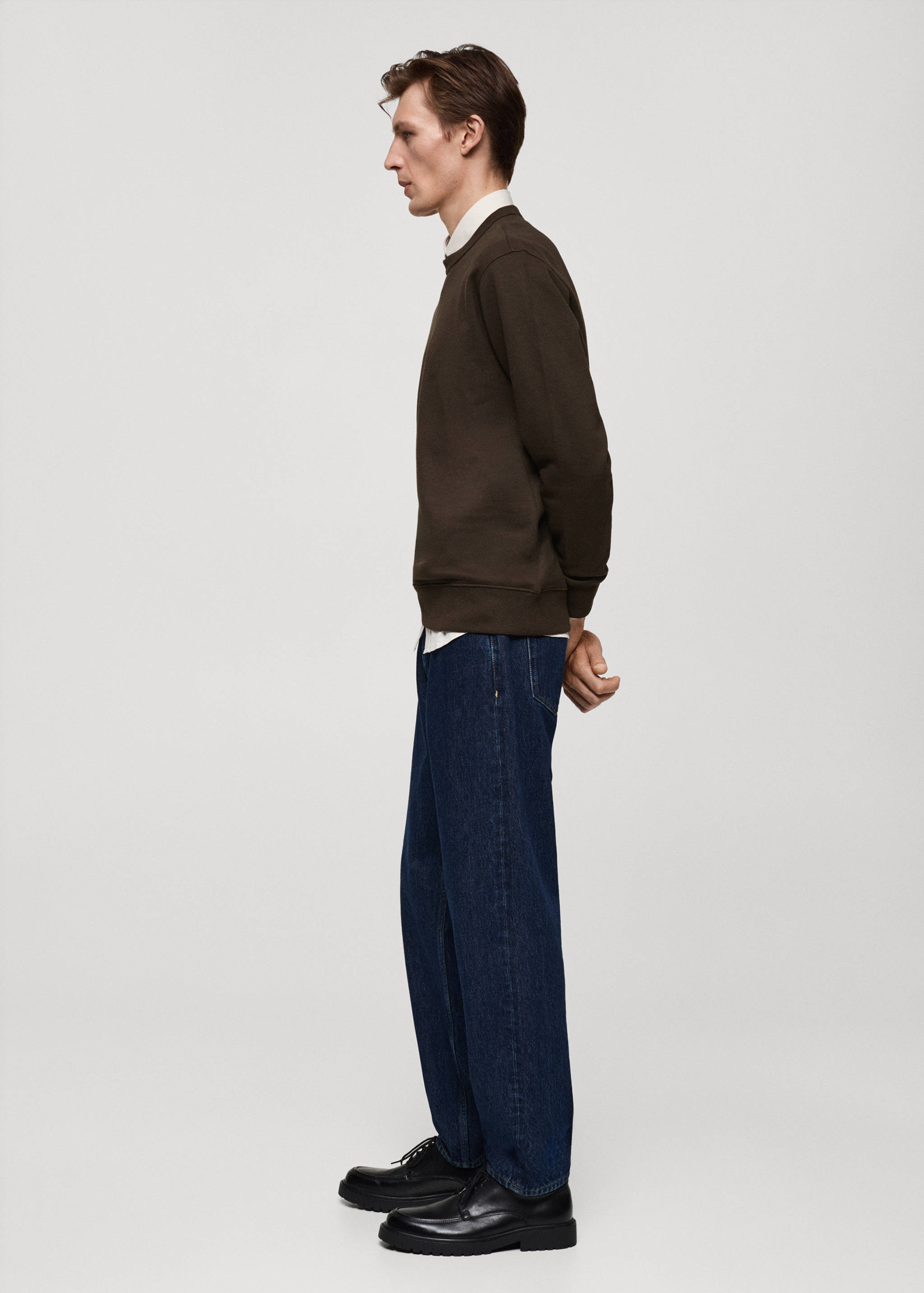 Plush cotton sweatshirt - Details of the article 2