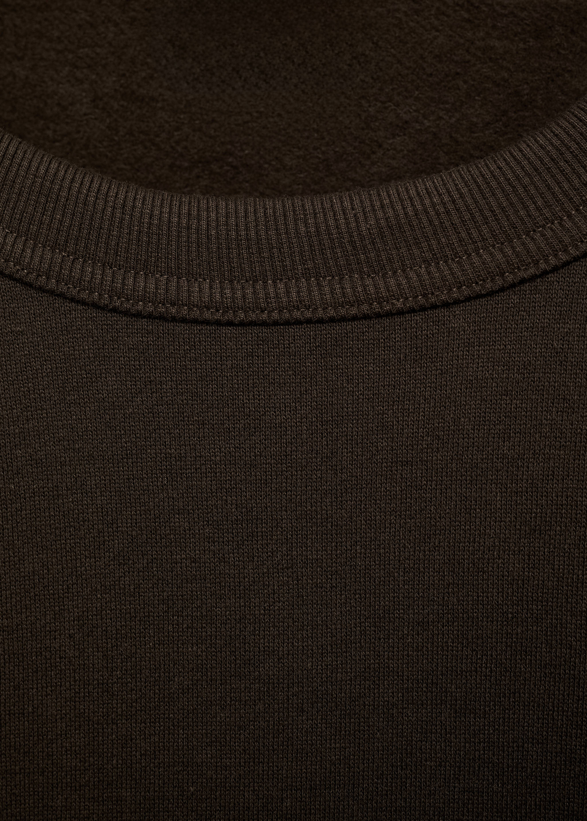 Plush cotton sweatshirt - Details of the article 8