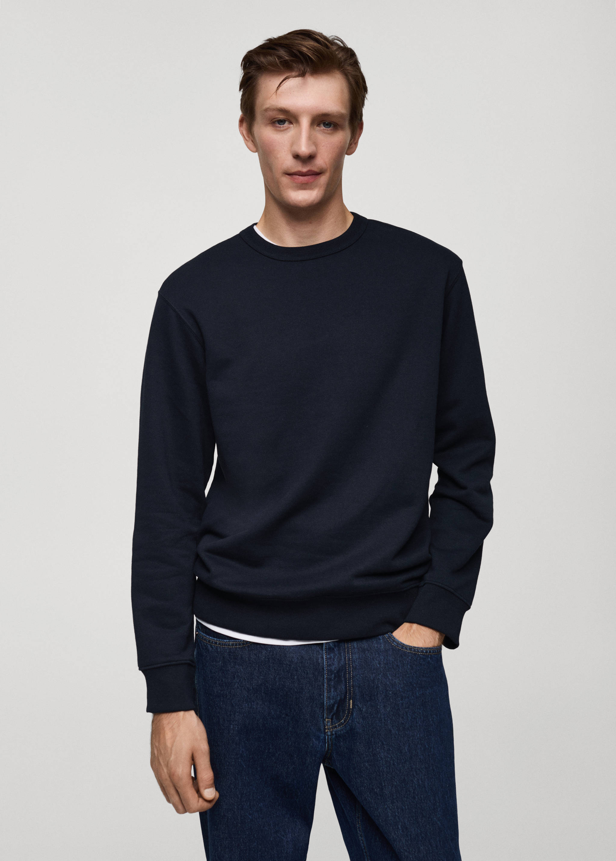 Plush cotton sweatshirt - Medium plane