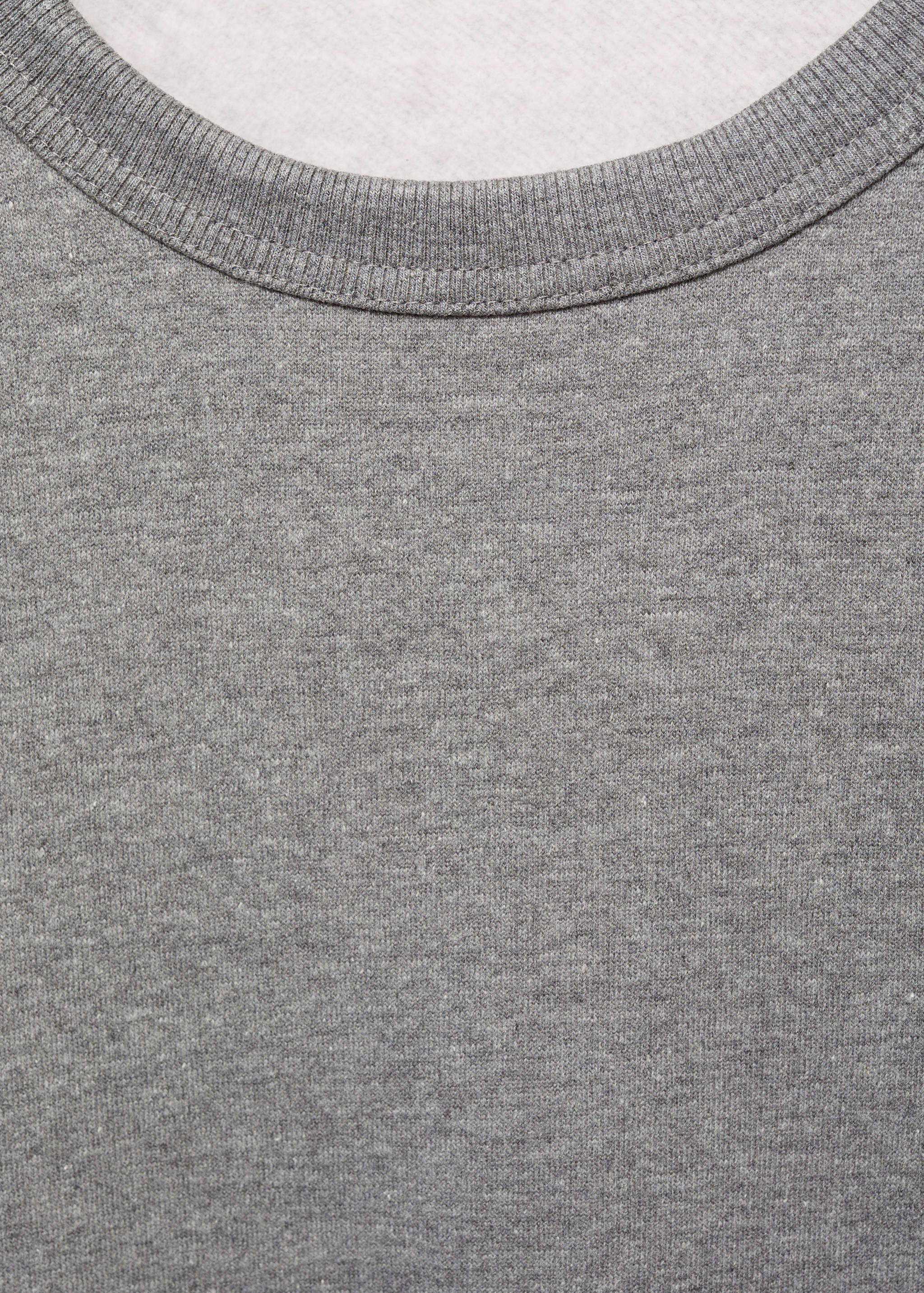 Plush cotton sweatshirt - Details of the article 8