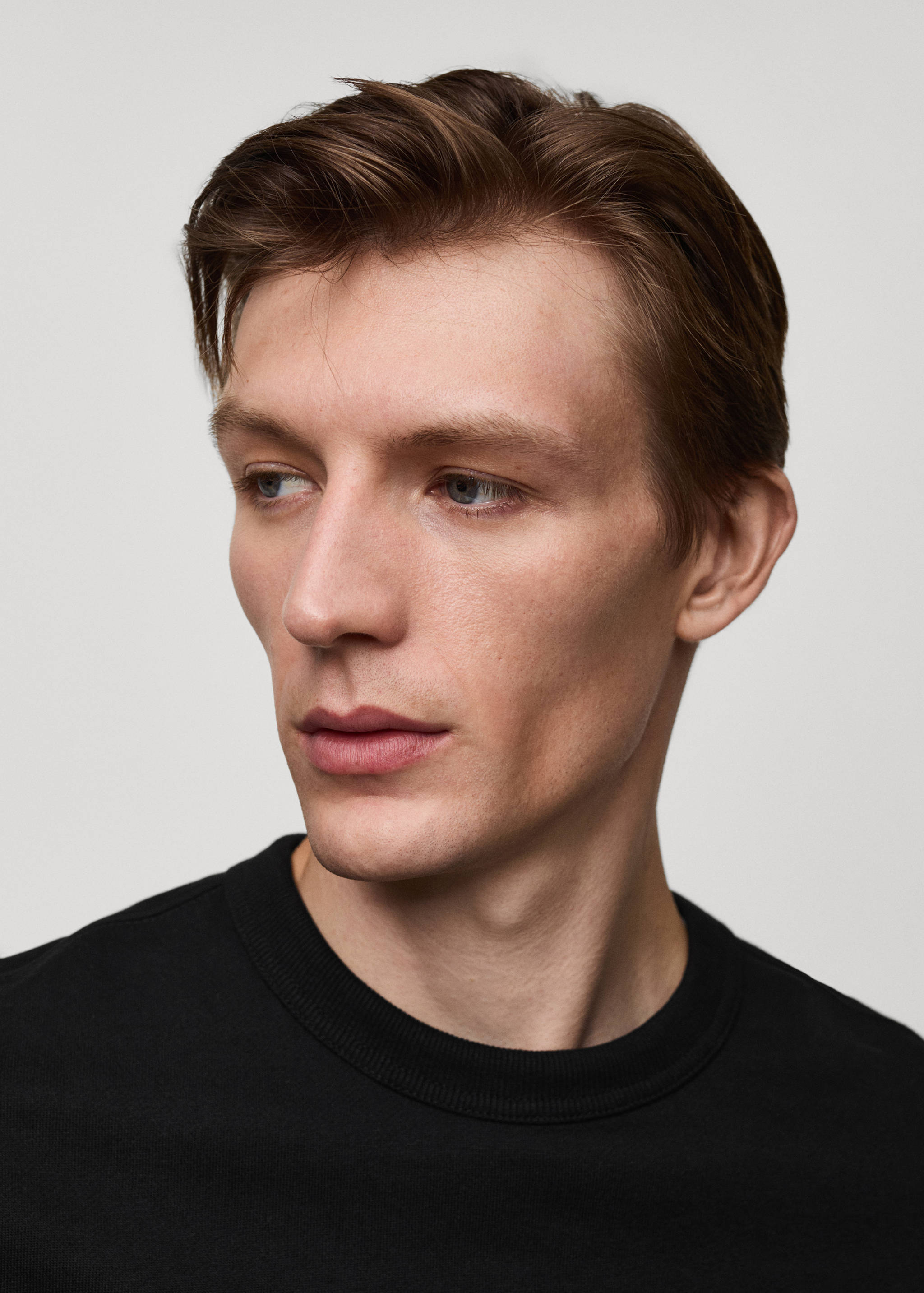 Plush cotton sweatshirt - Details of the article 1