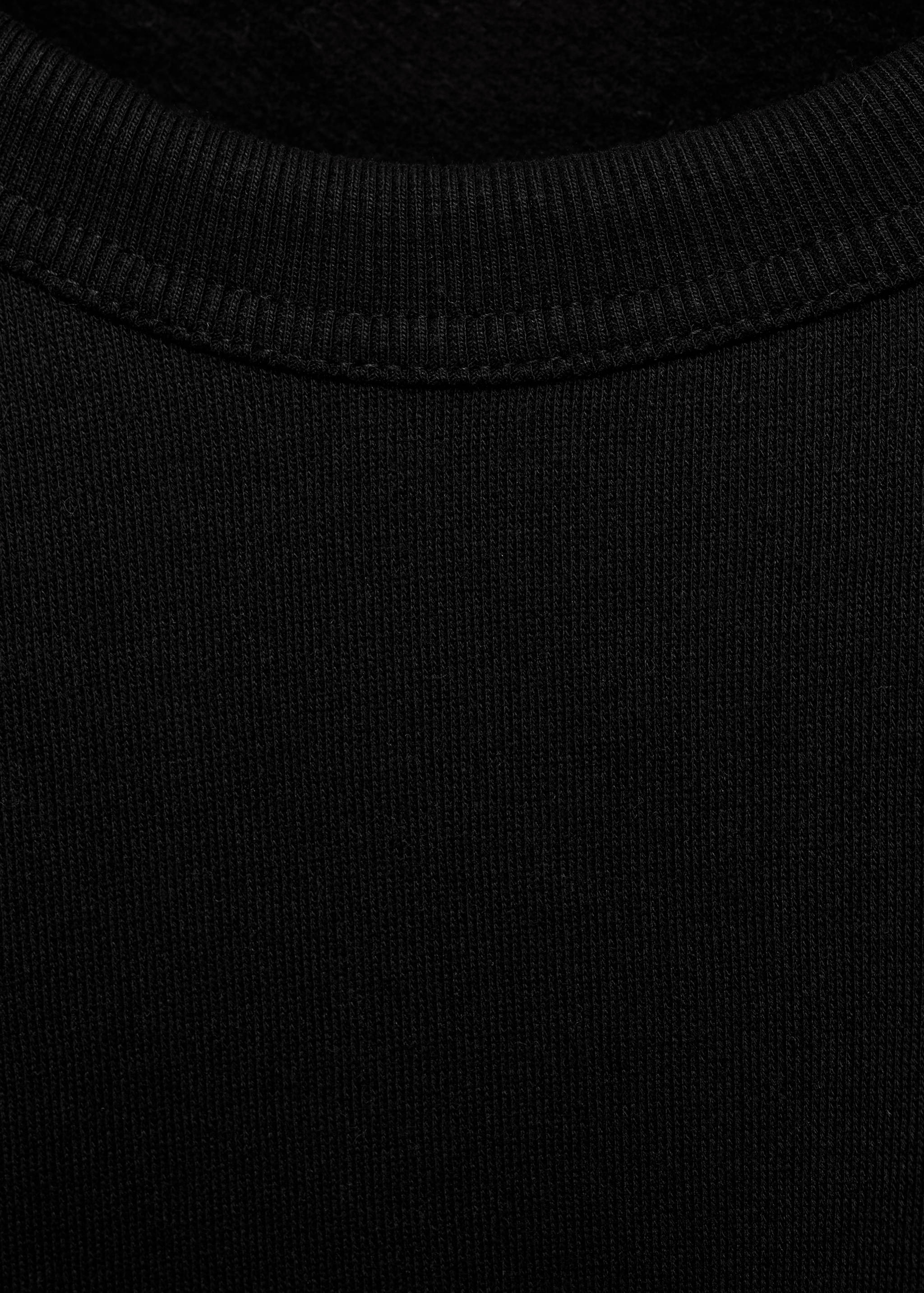 Plush cotton sweatshirt - Details of the article 8