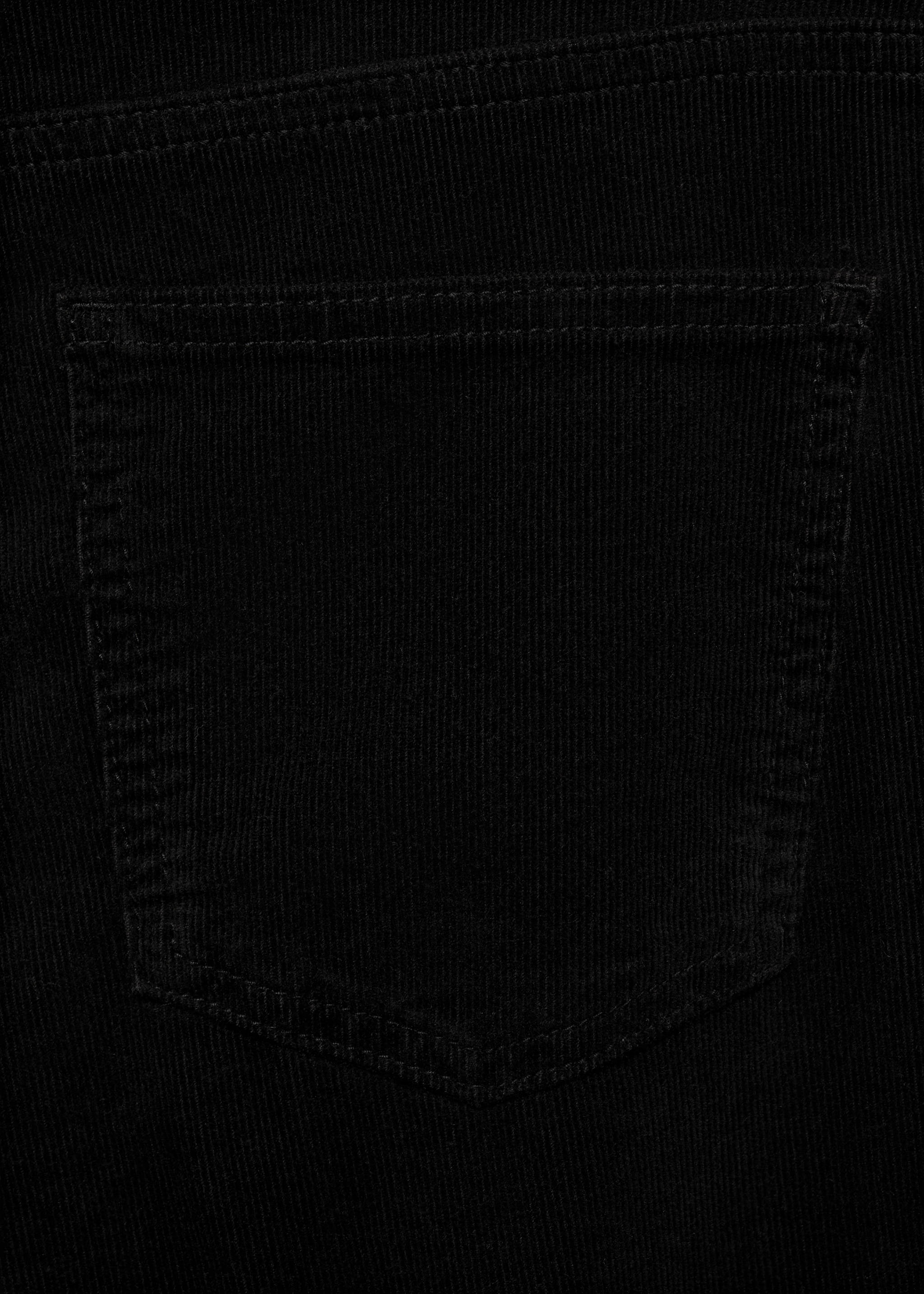 Flared jeans i kordfløyel - Artikkeldetalj 0