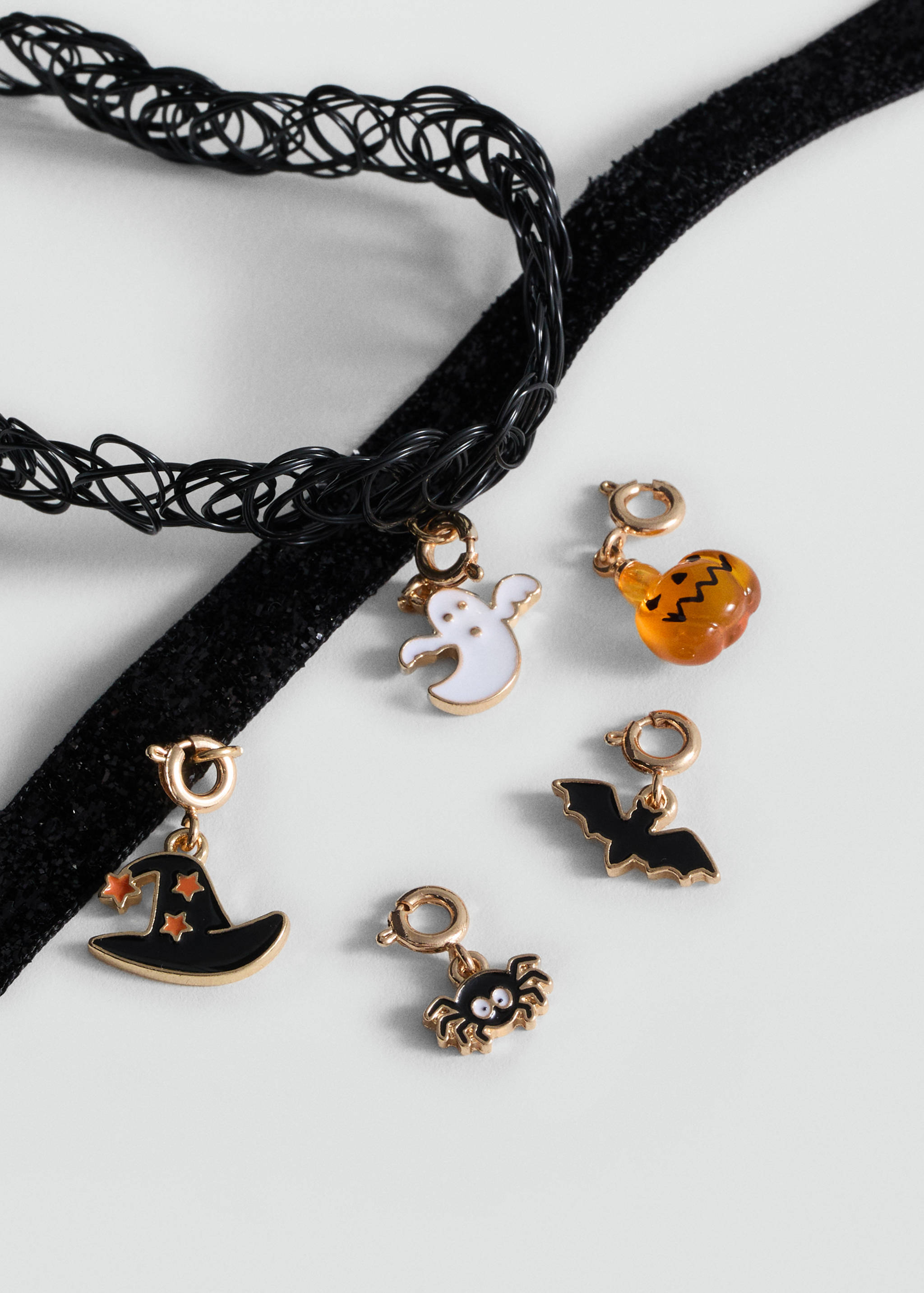 Pack 2 Halloween chokers - Medium plane