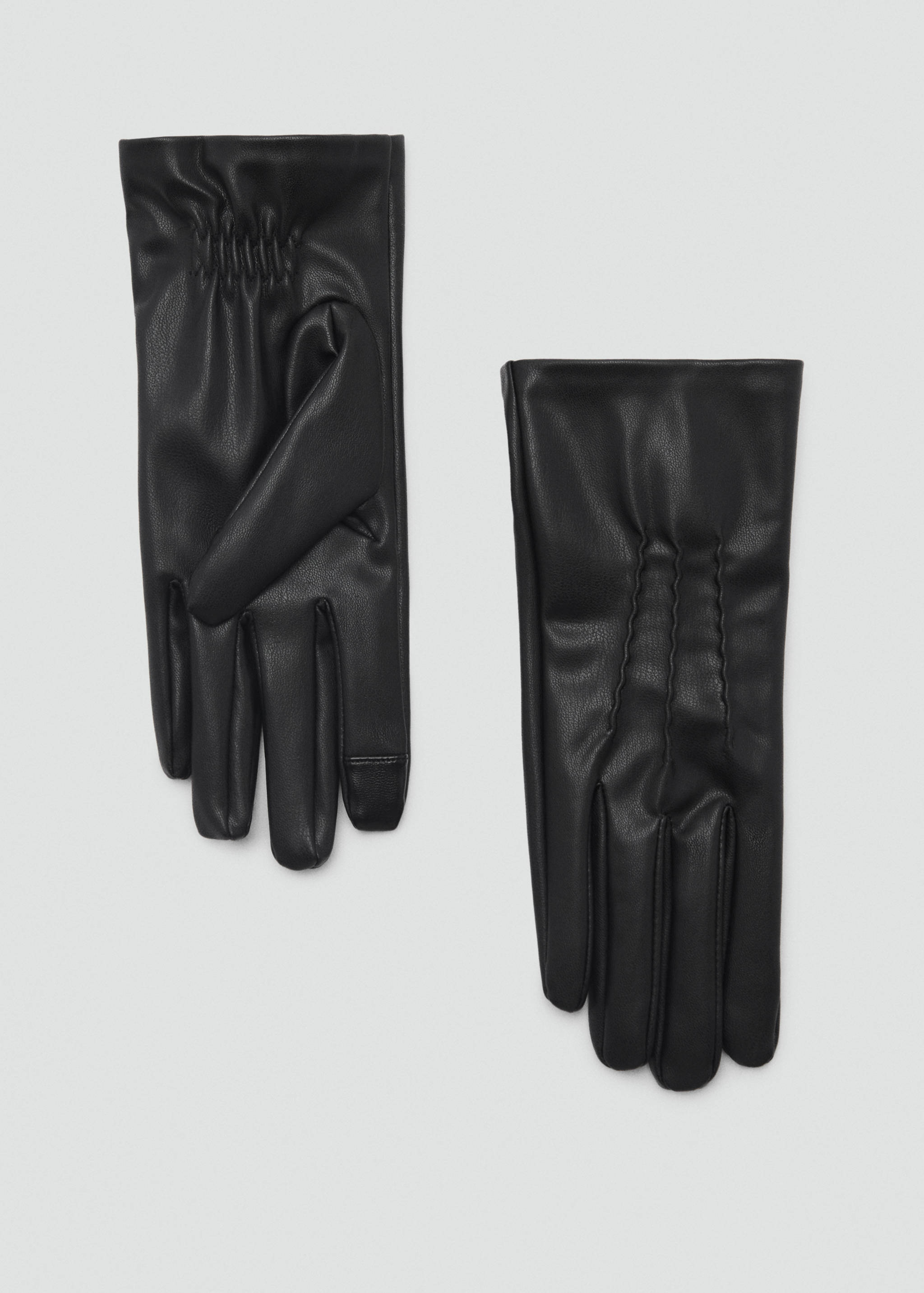 Gloves with gathered detail - Article without model