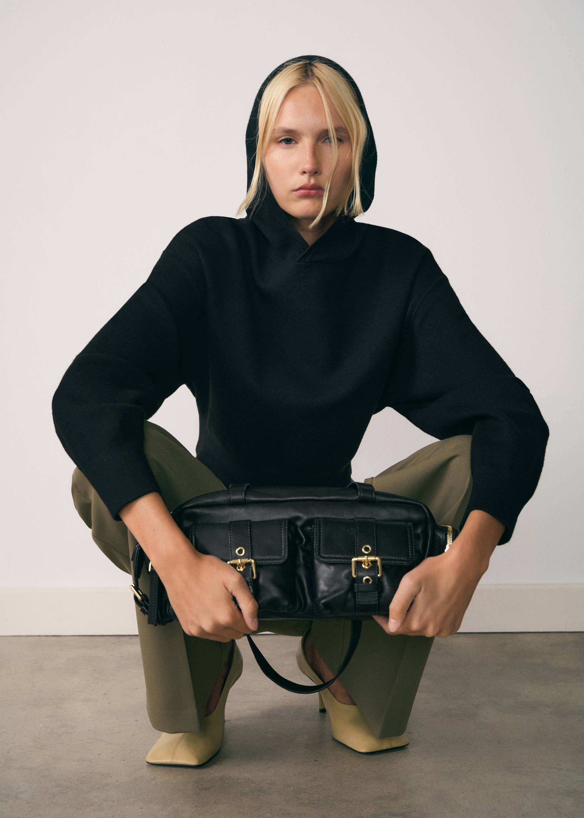 Pull-over maille capuche - Détail de l'article 2