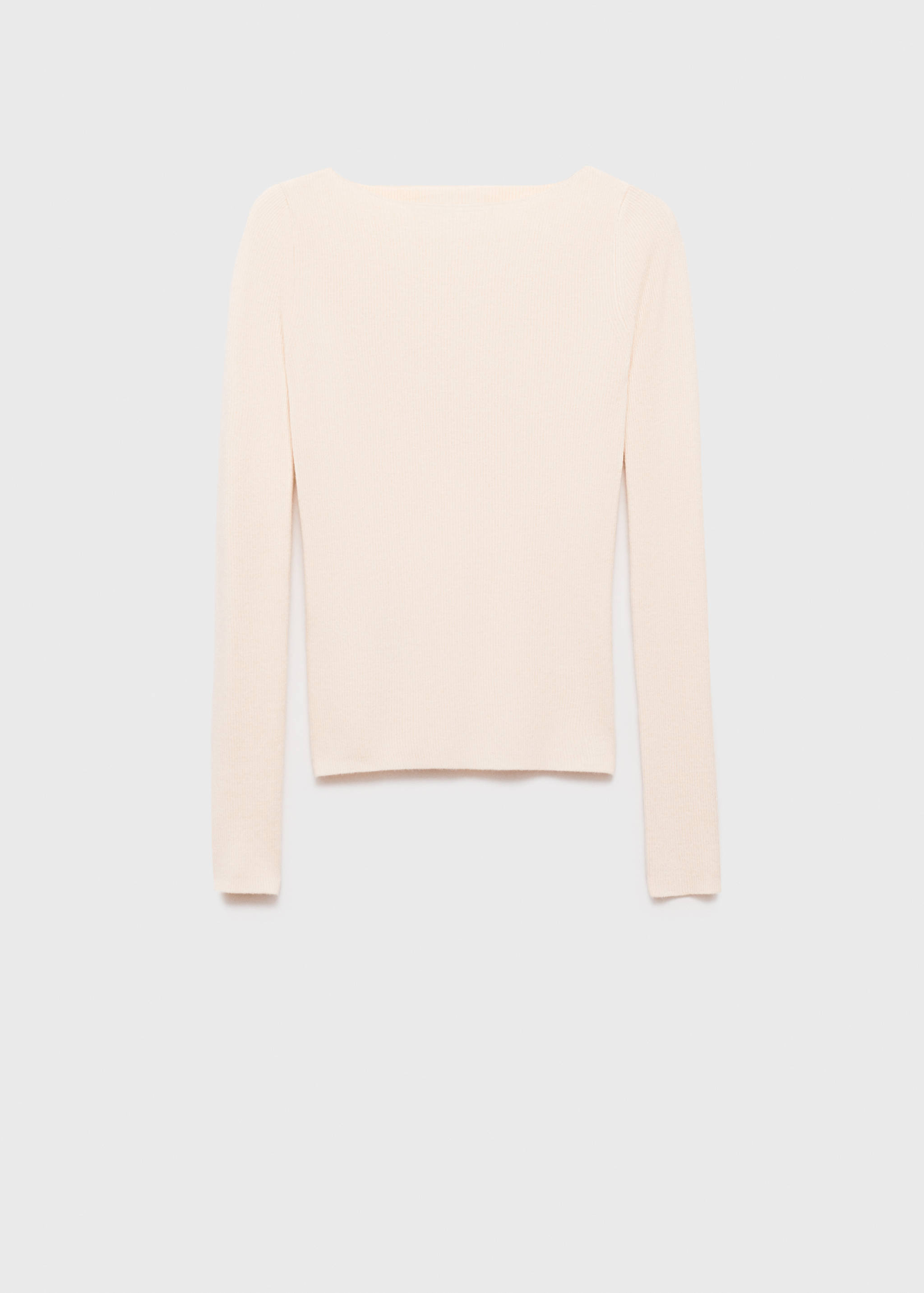 Jersey punto cuello barco - Artículo sin modelo