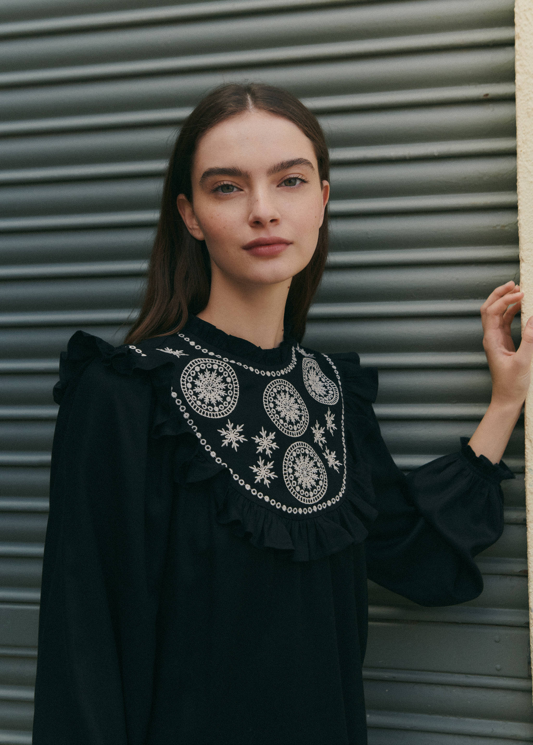 Blouse fluide détails brodés - Détail de l'article 5