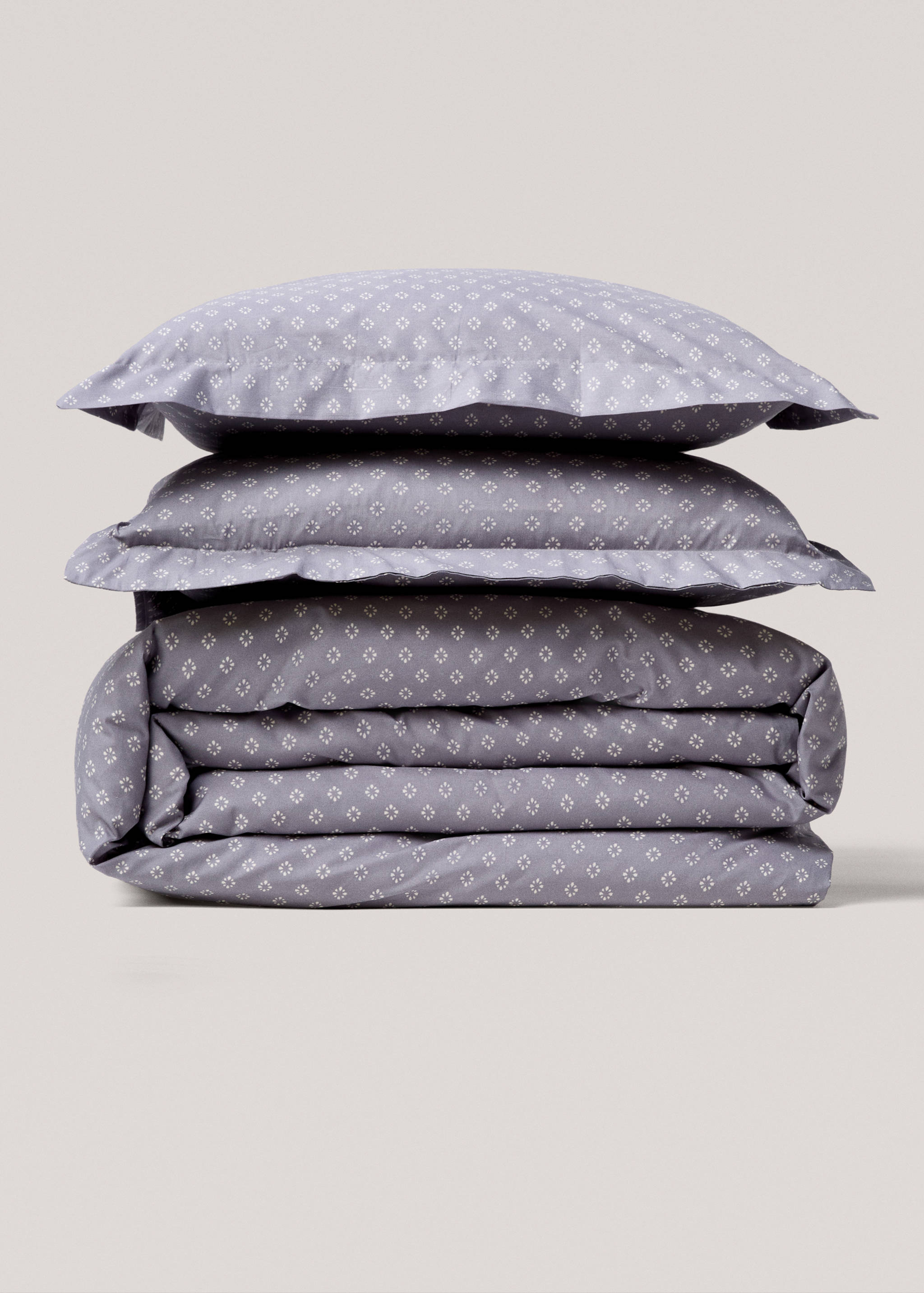 Housse de couette coton imprimé lit 150 cm - Article sans modèle