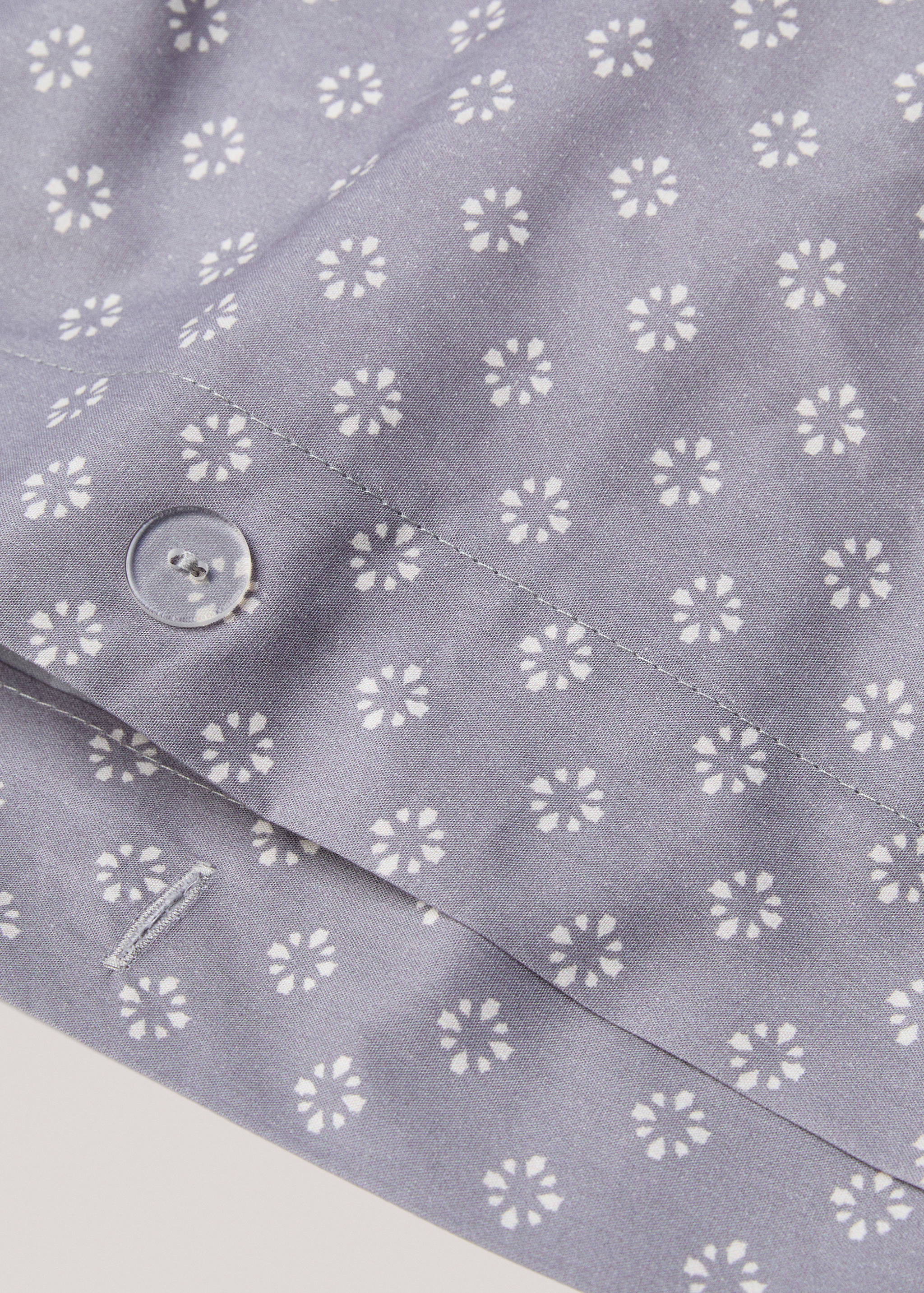 Funda nòrdica cotó estampat llit 180cm - Detall de l'article 1