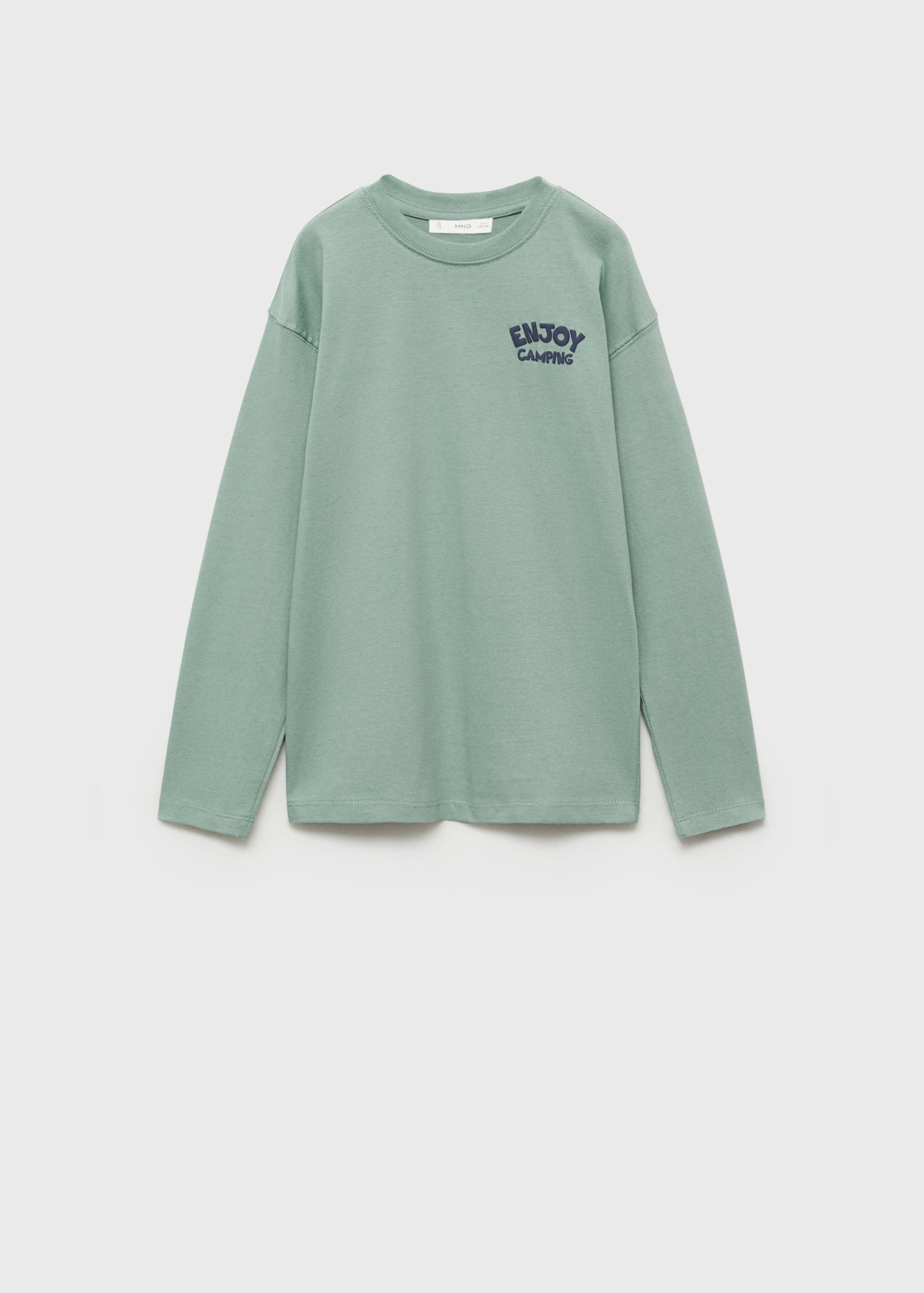 T-shirt manches longues imprimé - Article sans modèle
