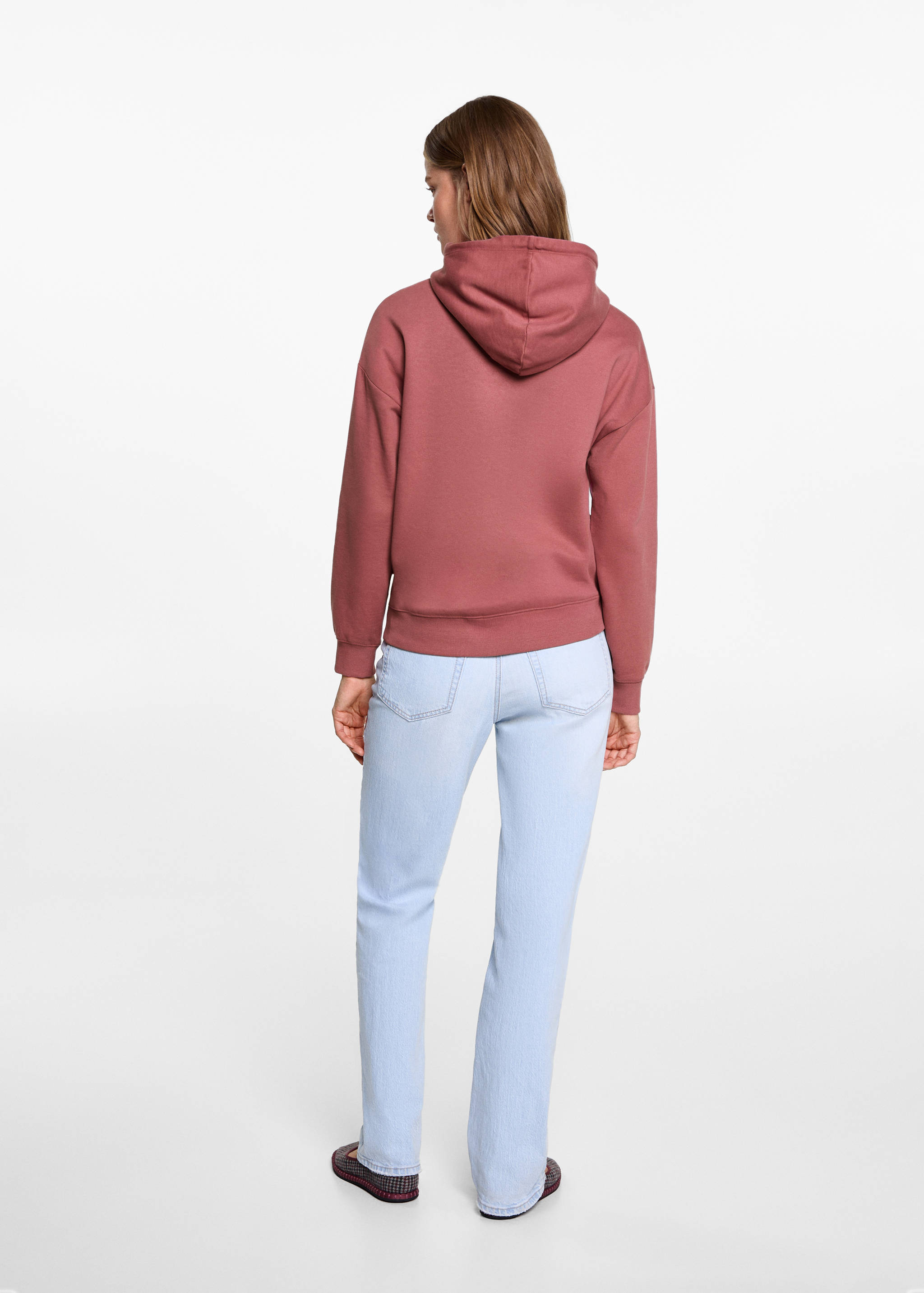 Sweat-shirt coton imprimé - Verso de l’article